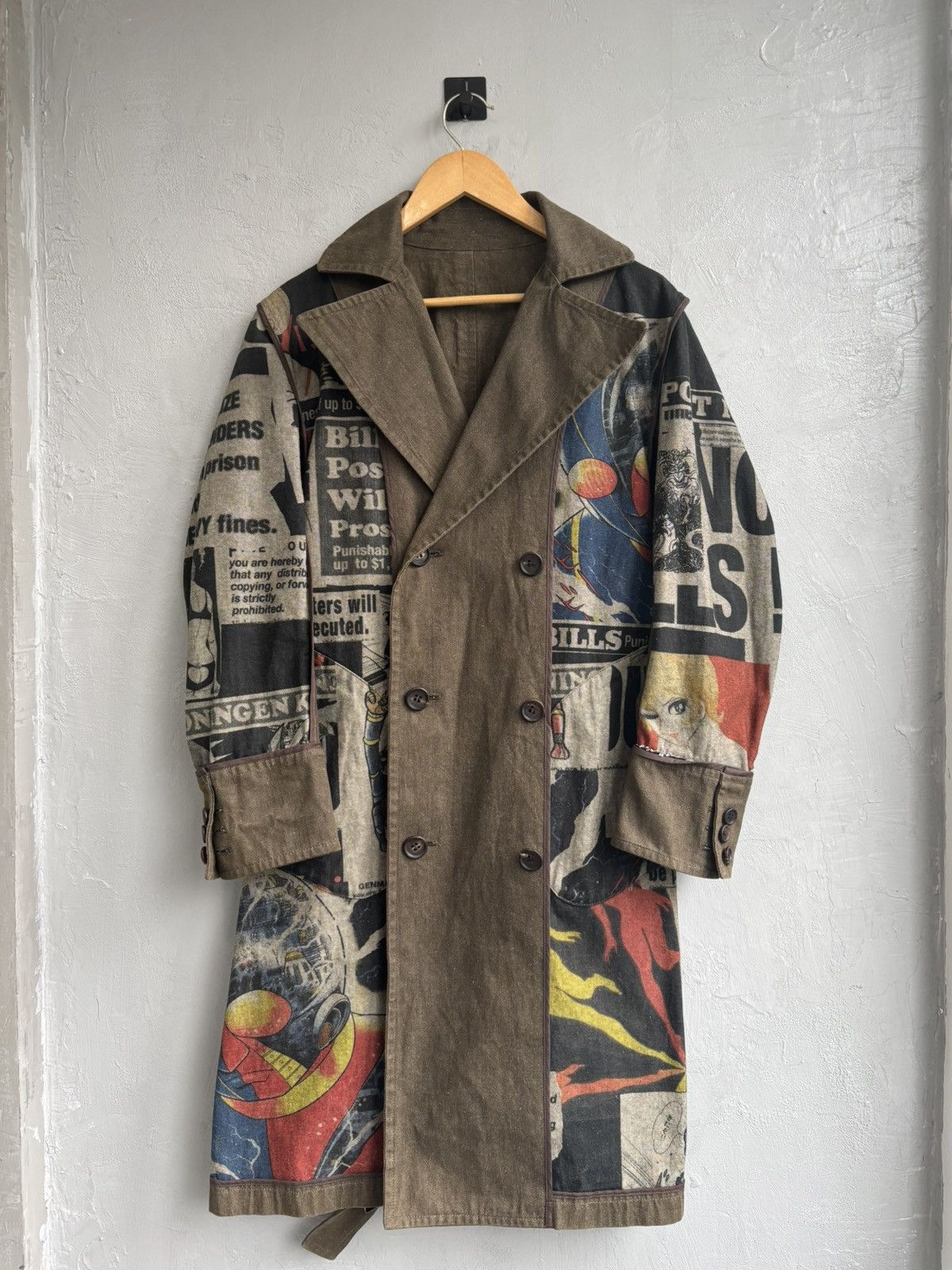 Yohji Yamamoto Yohji Yamamoto x Shotaro Ishinomori AW2007 Cyborg 009 coat Size US M / EU 48-50 / 2 - 1 Thumbnail