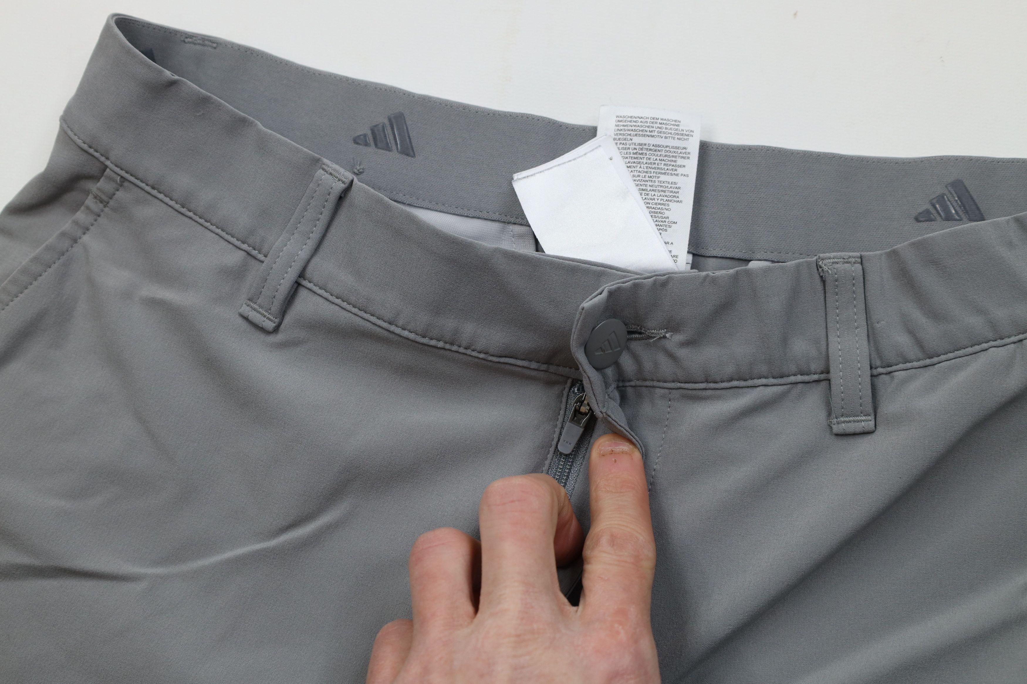 Adidas Adidas Golf Tech Above Knee Golfing Chino Shorts Gray Size US 30 / EU 46 - 5 Thumbnail
