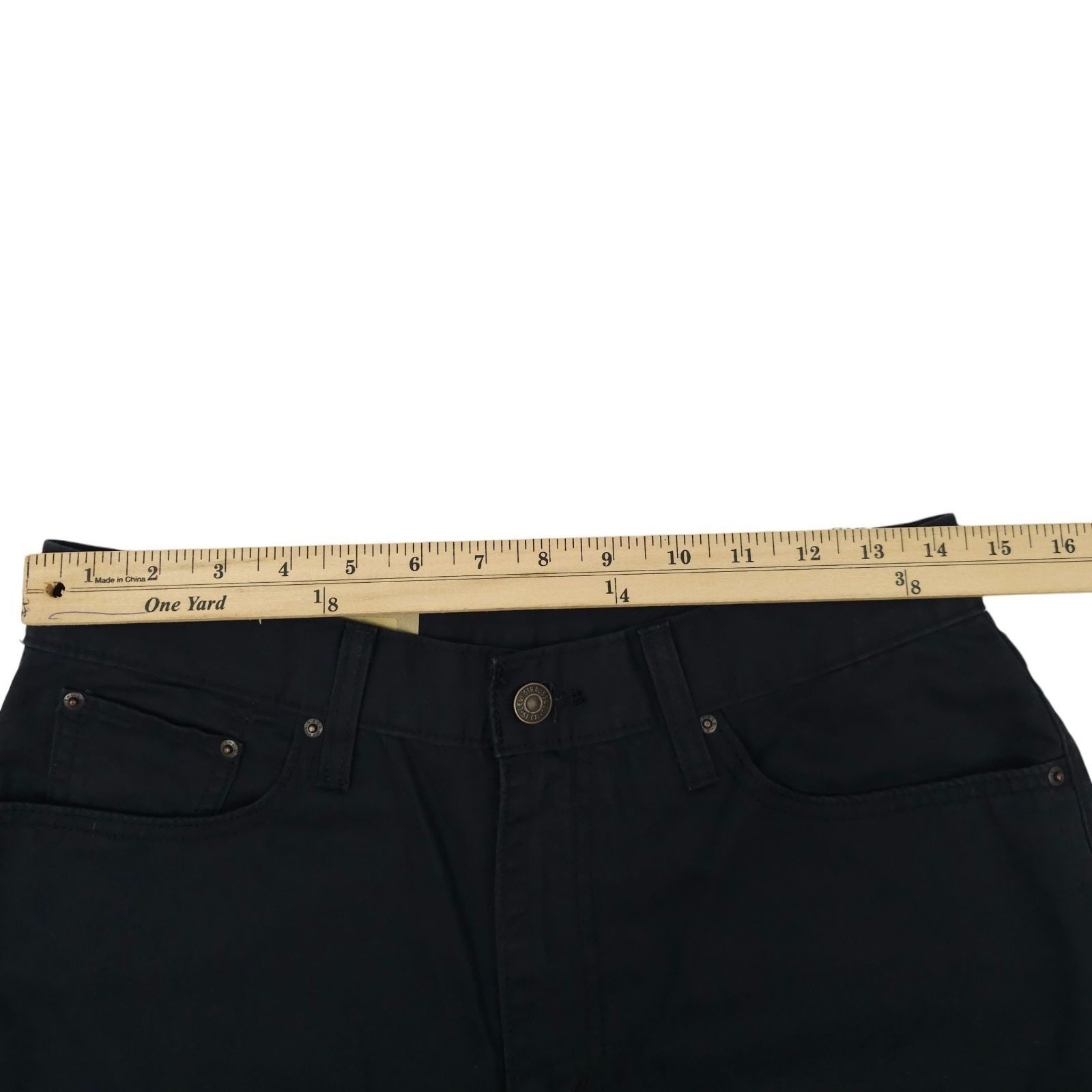 Levi's Levis High Waisted Mom Jean 29x32 Dark Wash Tapered Leg Size 29" - 3 Thumbnail