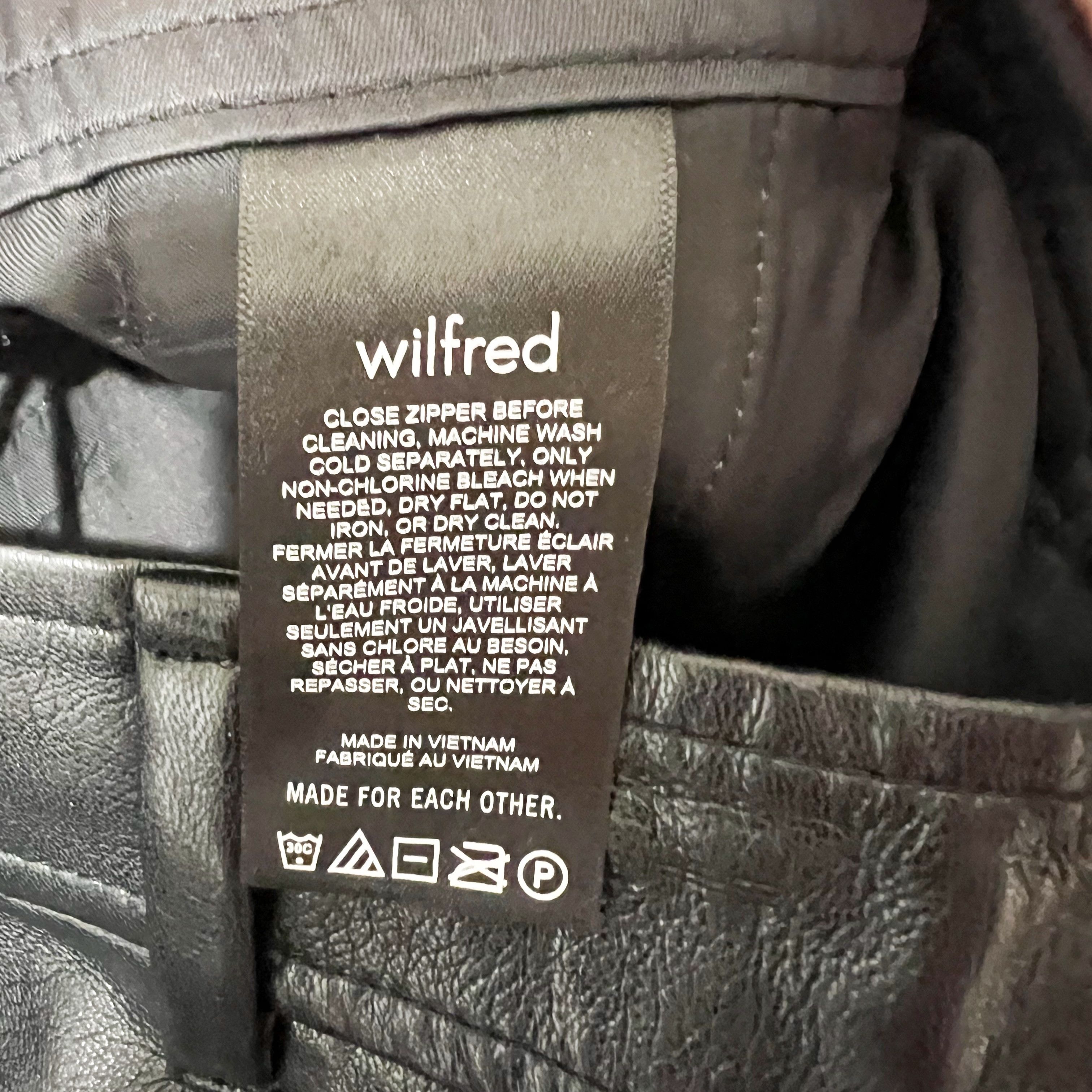 Aritzia Wilfred Aritzia The Bridger Vegan Faux Size 26" / US 2 / IT 38 - 3 Thumbnail