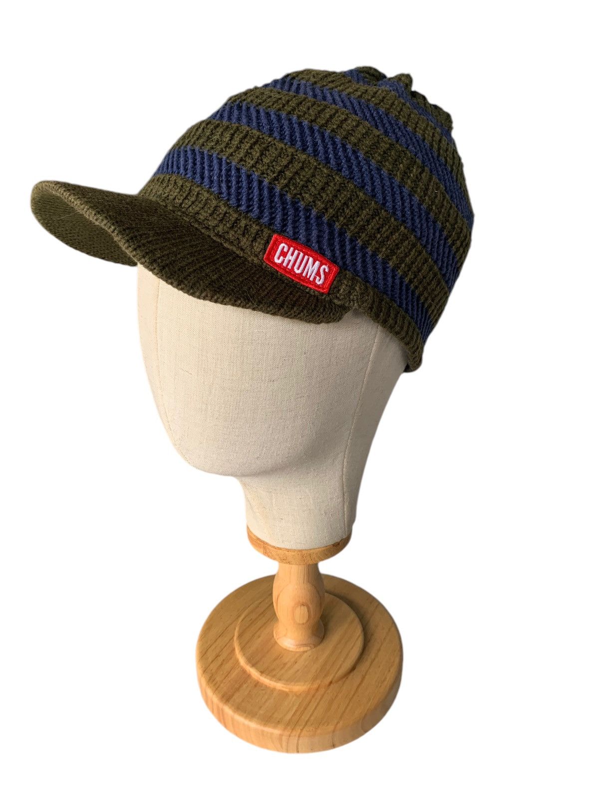 Japanese Brand × Kapital × Vintage Chumps Japanese brand Stripe Knitted Hats Size ONE SIZE - 1 Thumbnail