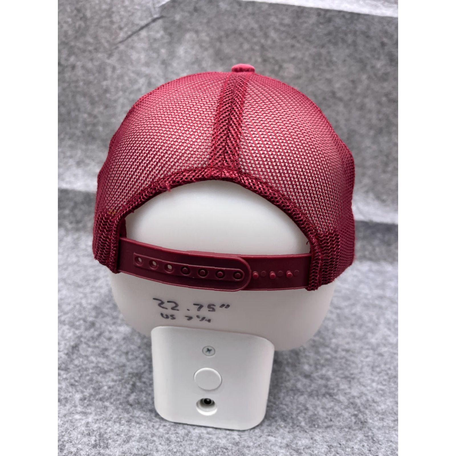Bass Pro Shops Bass Pro Shops Hat Cap Snap Back Adult Red Cotton Trucker Hat Adjustable Men Fish Logo Twill Pattern Solid Size ONE SIZE - 6 Thumbnail