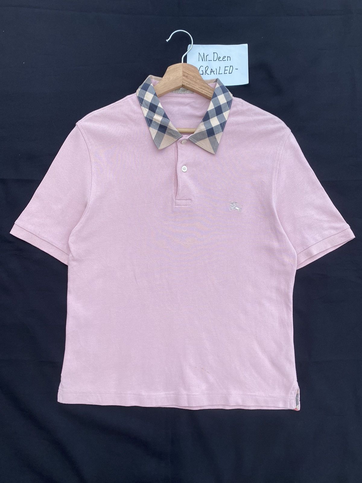Burberry Rare Vintage Burberry Collar Nova Check Shirt Size US S / EU 44-46 / 1 - 1 Thumbnail
