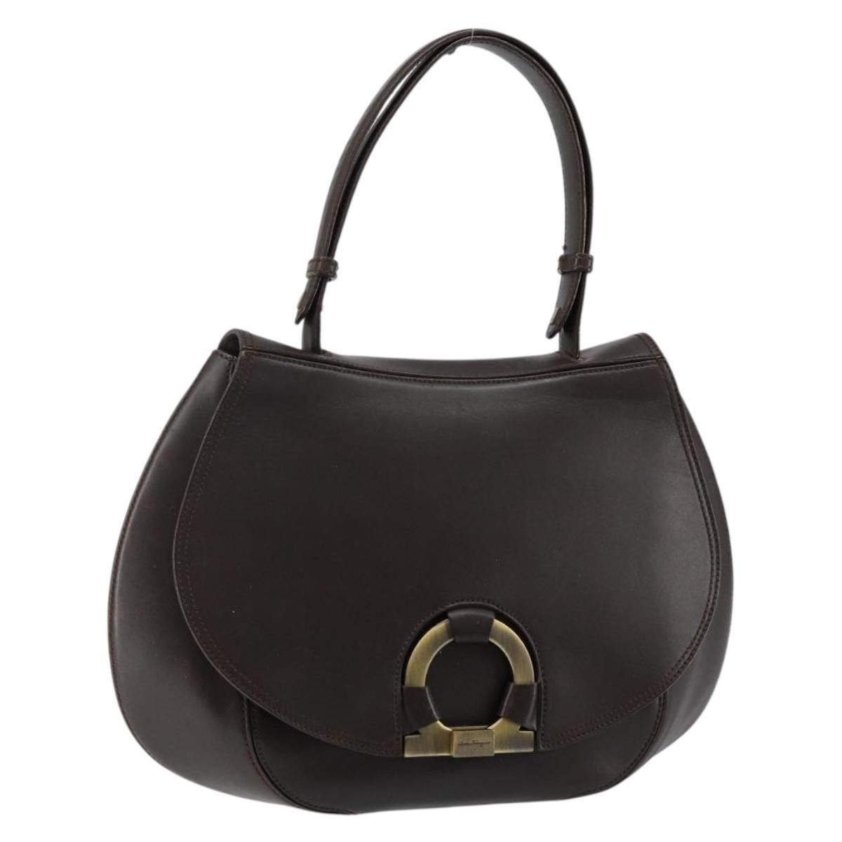 Salvatore Ferragamo Salvatore Ferragamo Gancini handbag Leather Size ONE SIZE - 1 Thumbnail