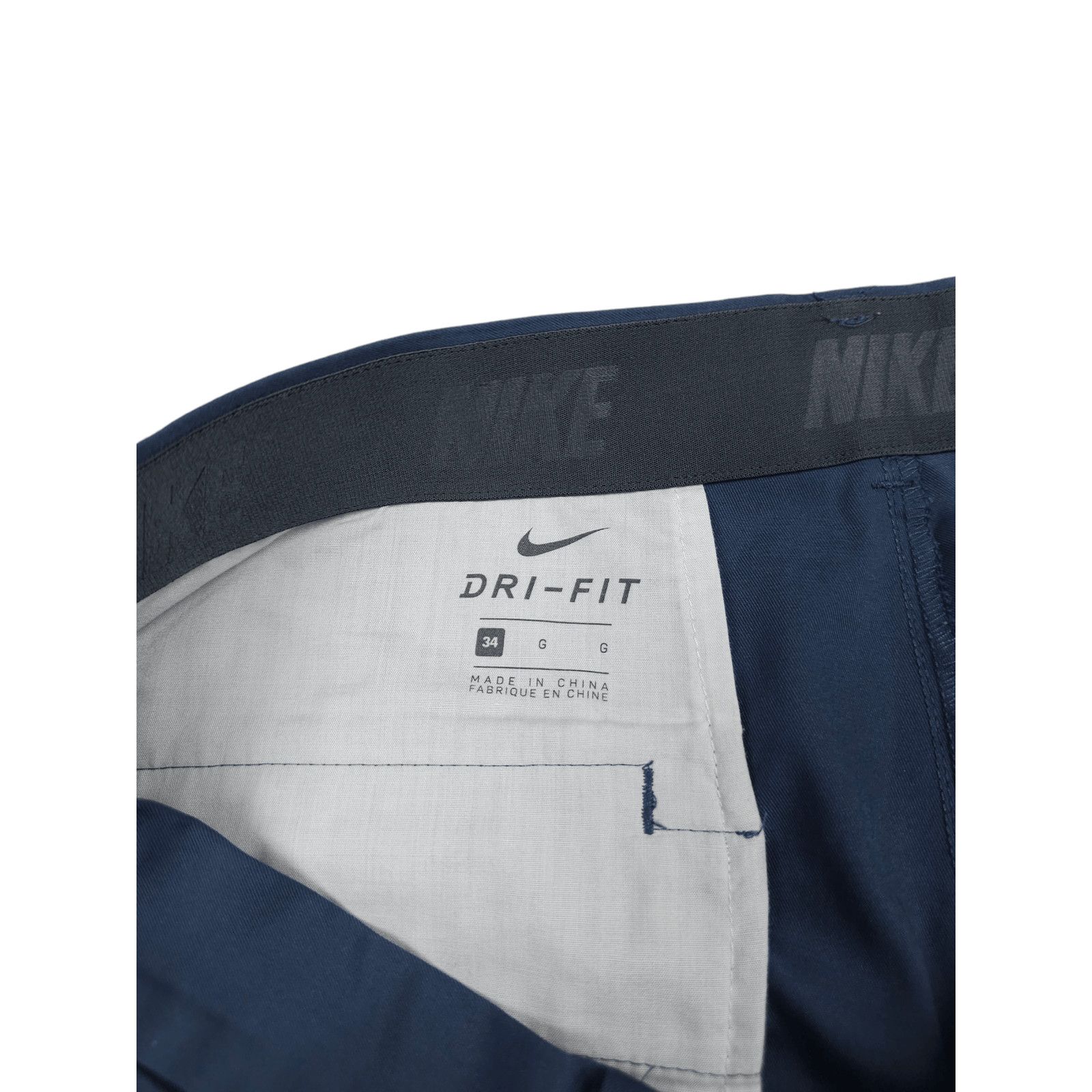 Nike 💎Vintage Nike Dri-Fit Swoosh Shorts Drill Pocket 90s Zipper Size US 34 / EU 50 - 5 Thumbnail