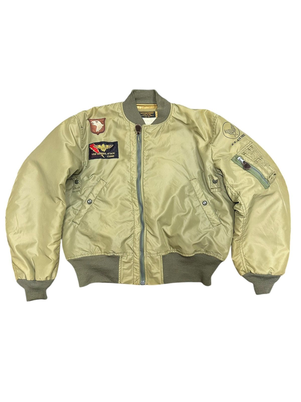 Buzz Rickson's × Toyo Enterprises Buzz Rickson Flying Jacket Type B-15B Riri Size US L / EU 52-54 / 3 - 1 Thumbnail