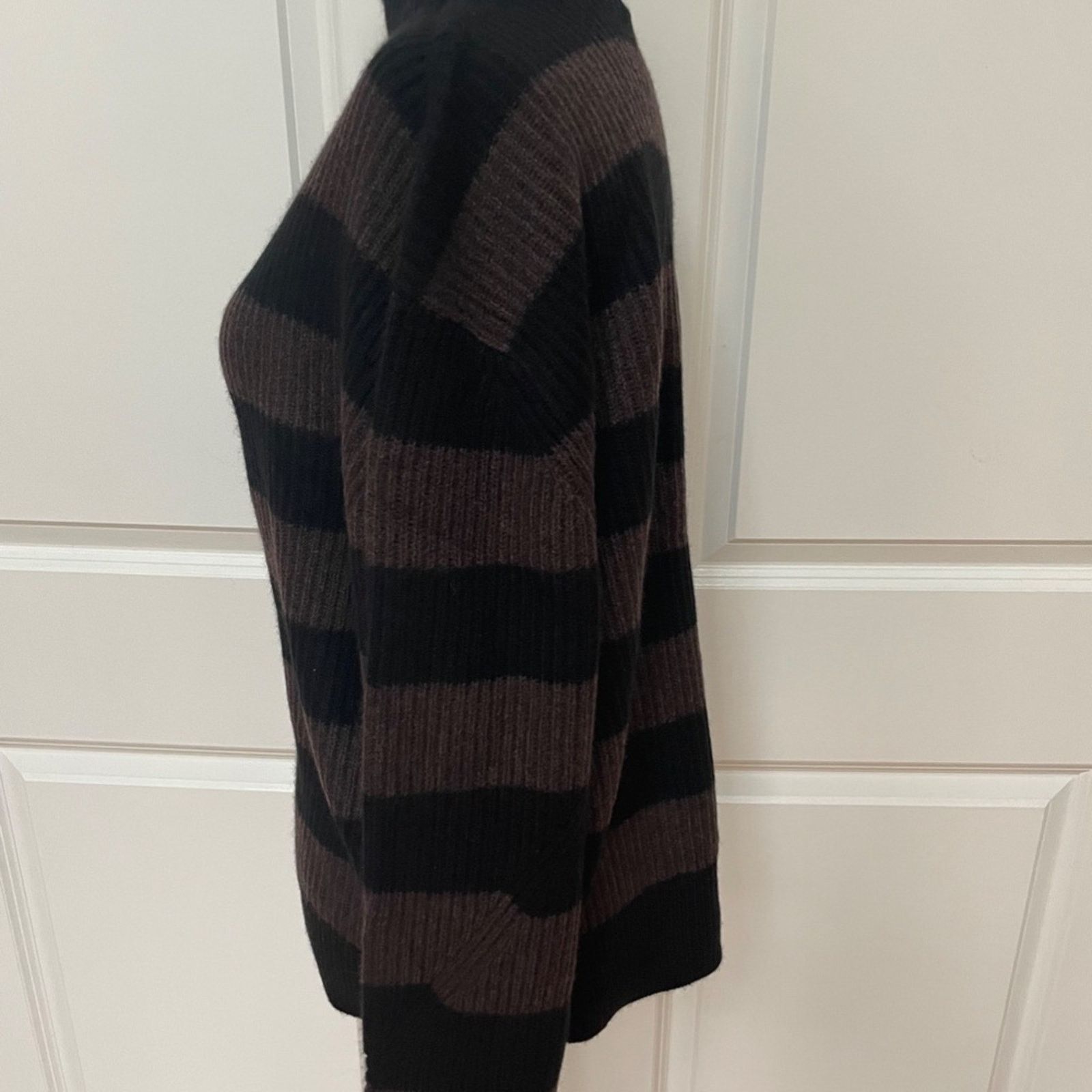 Rag & Bone Pierce Cashmere Wide Striped Turtleneck Sweater - Rag&Bone Size S / US 4 / IT 40 - 9 Thumbnail