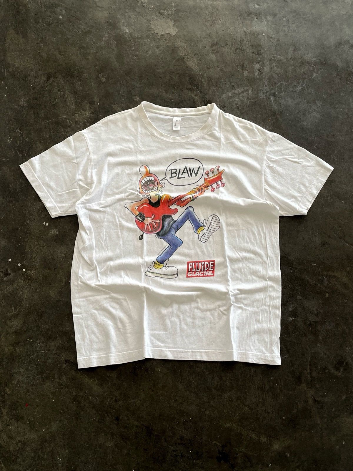 Arts & Science Fluide Glacial Guitar Graphic Tee Size US XL / EU 56 / 4 - 1 Thumbnail