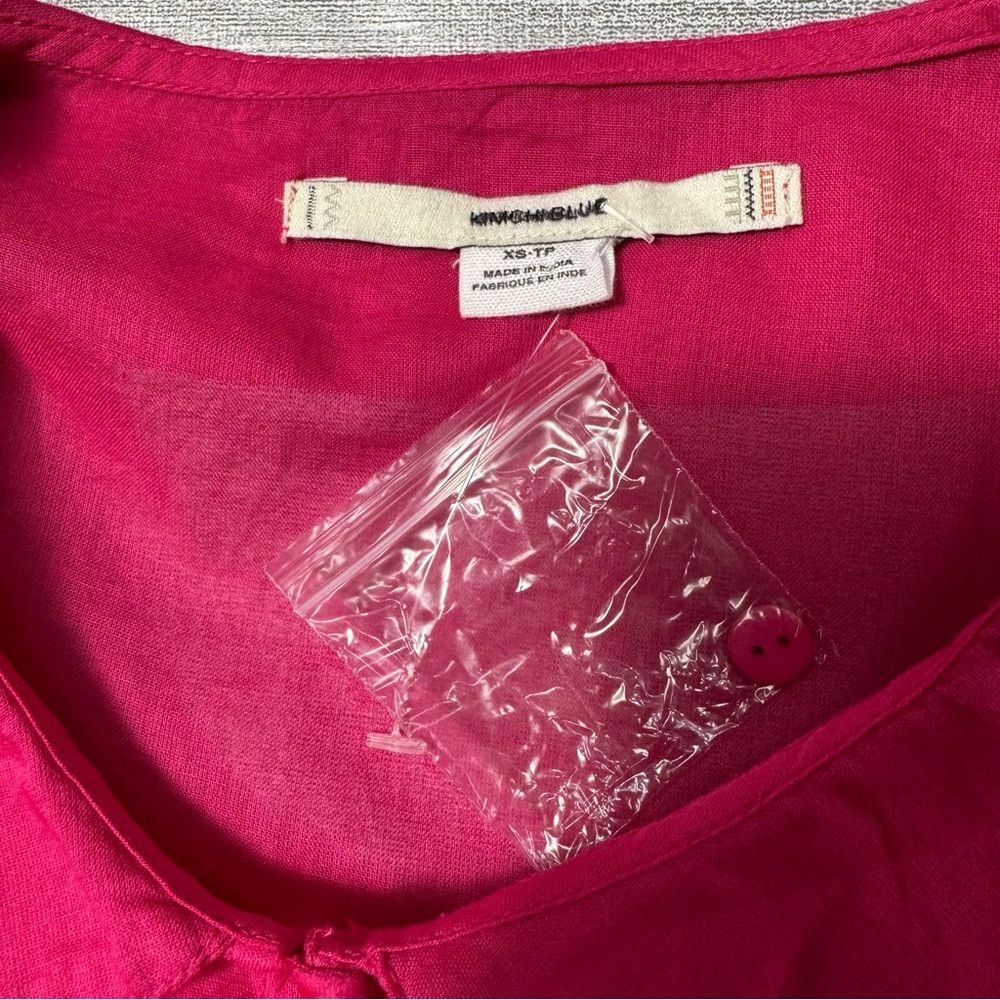 Other New Kimchi Blue Maria Collared Pink Cotton Mini Dress Size Size XS / US 0-2 / IT 36-38 - 7 Thumbnail
