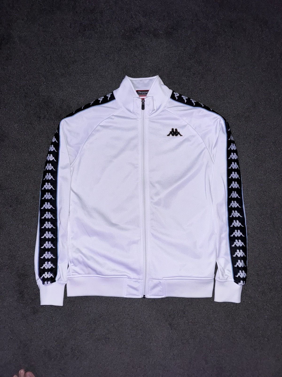 Baby blue kappa jacket hot sale
