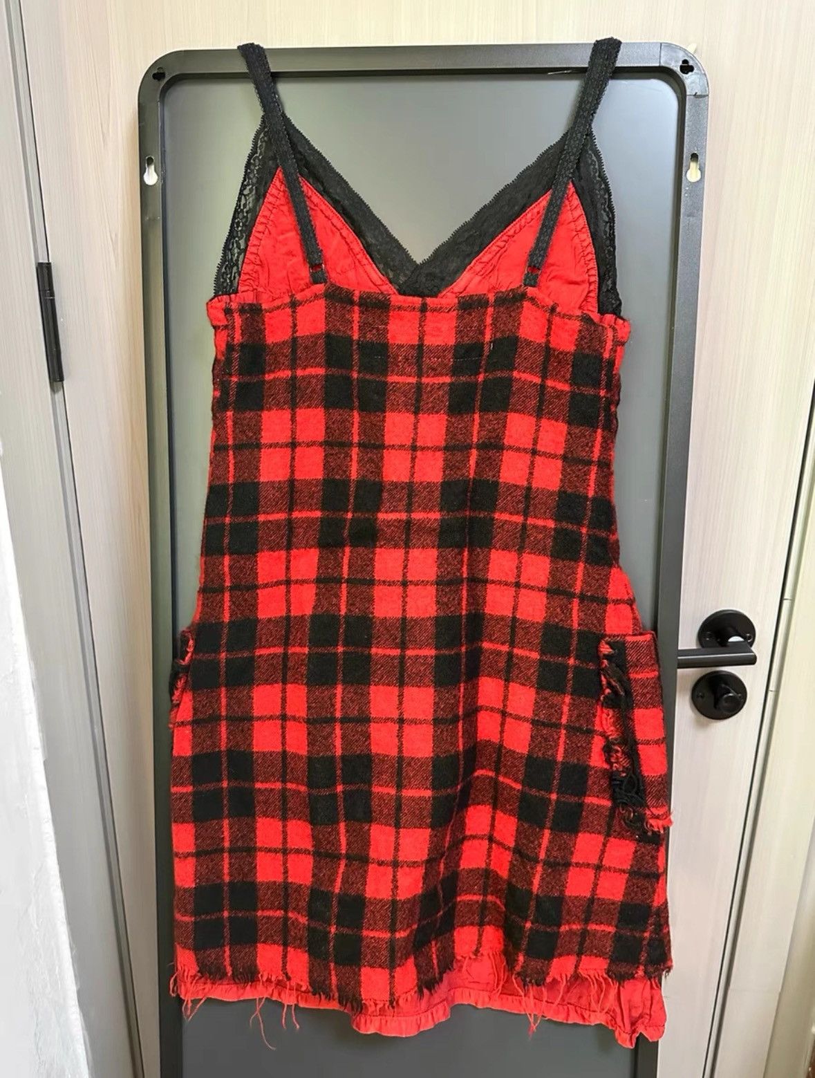 Junya Watanabe Junya Watanabe Comme des Garçons AD2004 Wool Slip Dress Size S / US 4 / IT 40 - 3 Thumbnail
