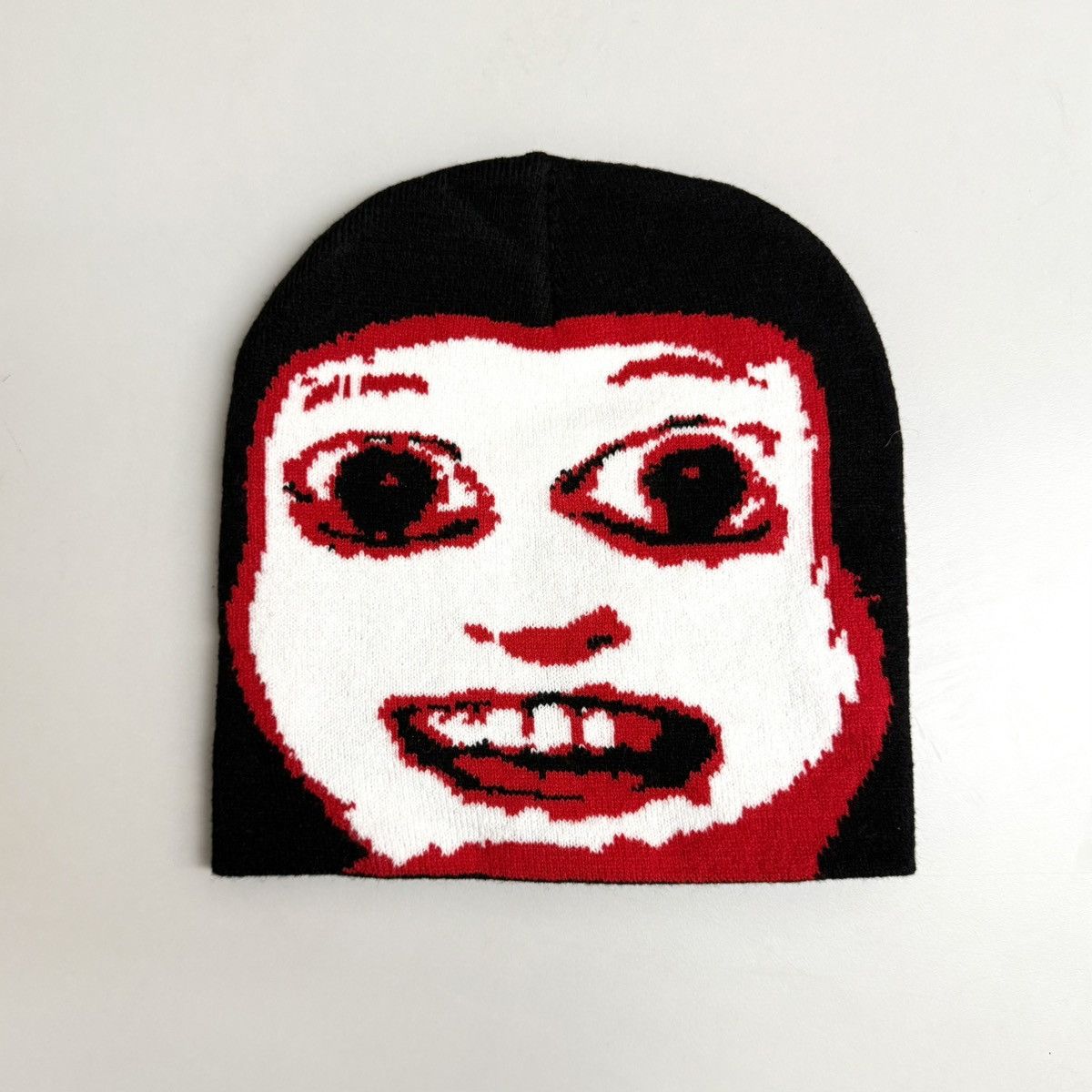 Japanese Brand Y2K Rare ahenobarbus knit beanie hat punk avant garde Size ONE SIZE - 1 Thumbnail