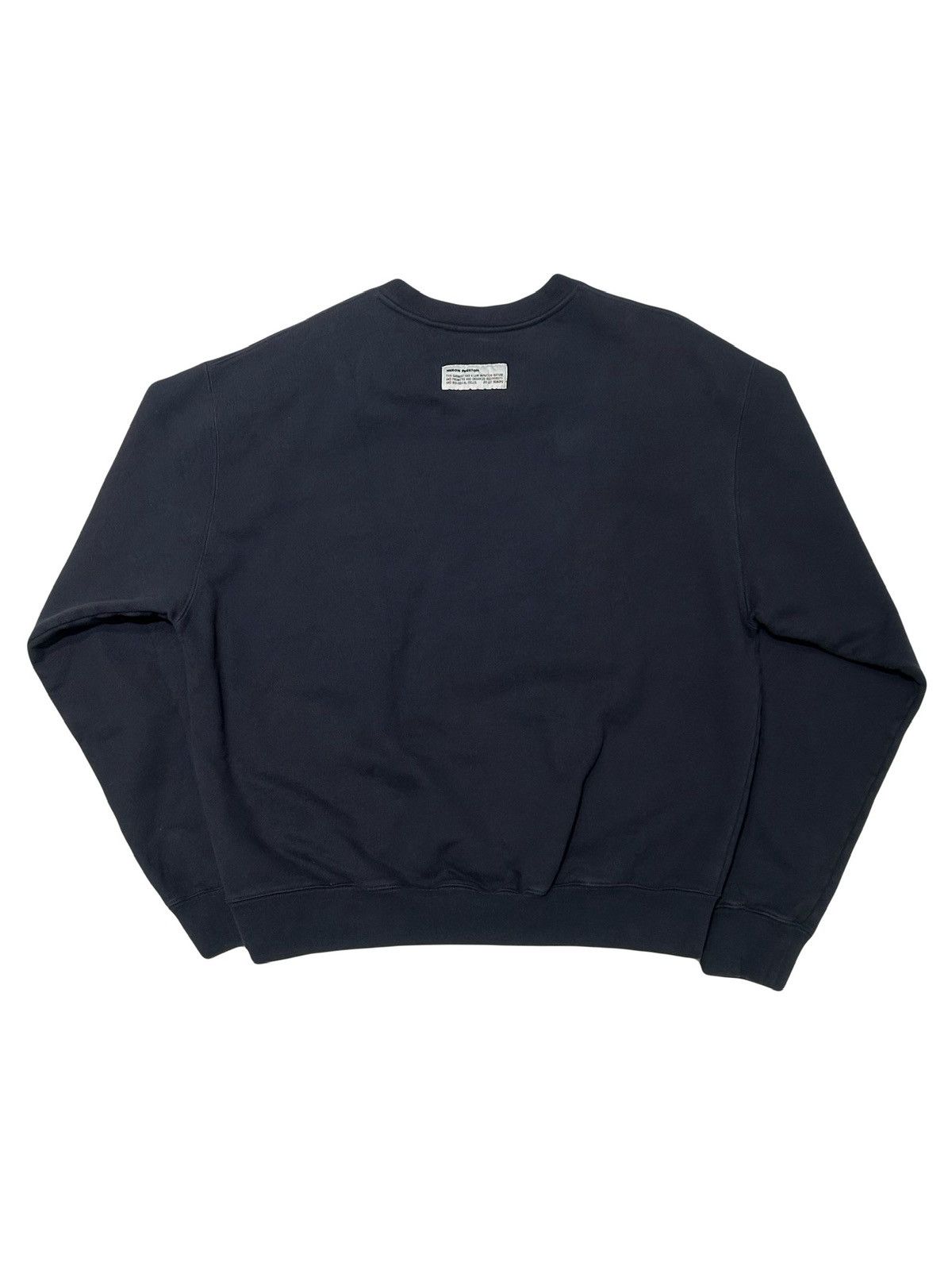 Heron Preston Heron Preston Navy Spray Sweatshirt Size US XL / EU 56 / 4 - 2 Thumbnail