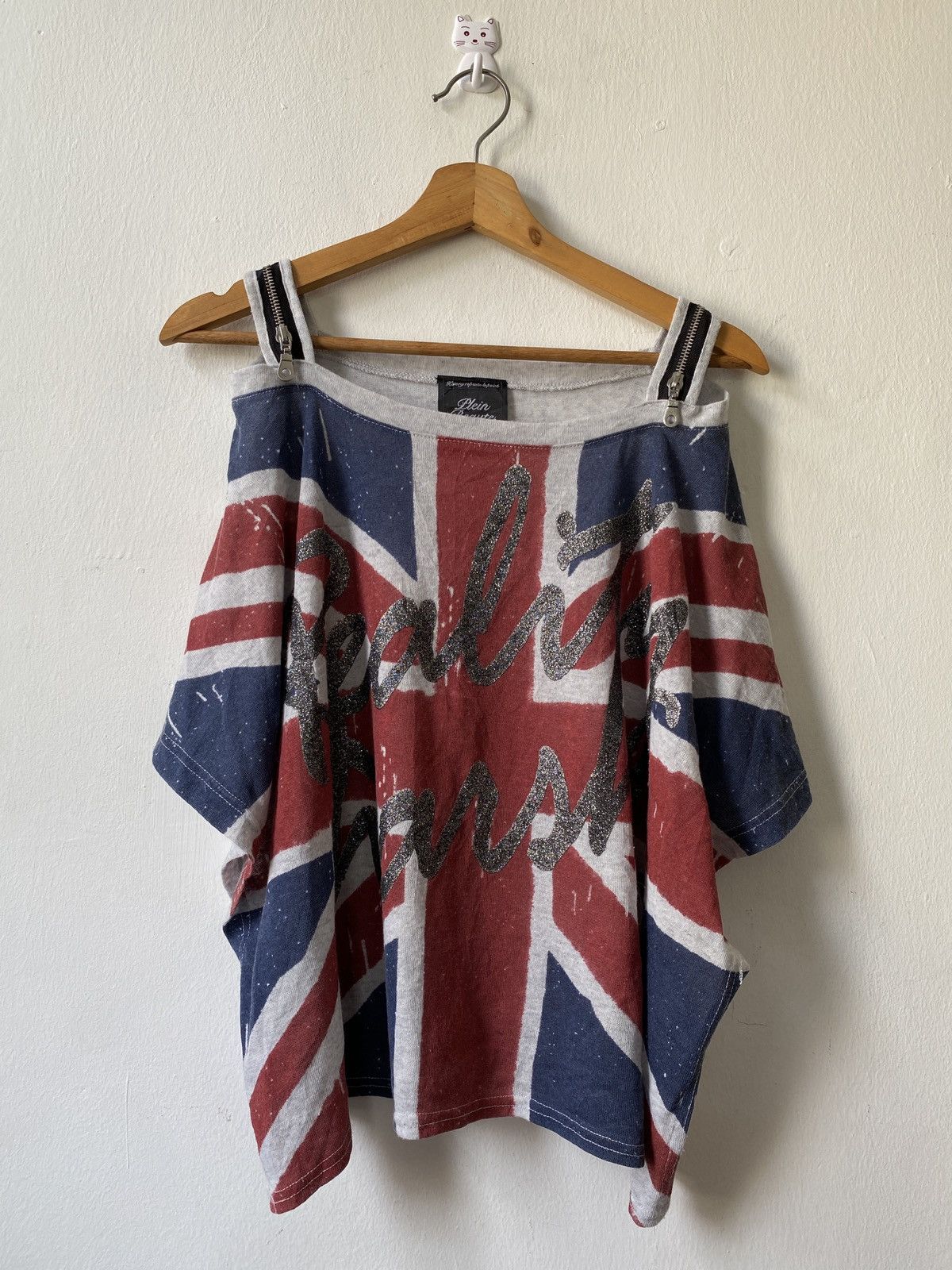 Japanese Brand × Seditionaries Japanese Brand Plein Beaute Over Size Cropped Punk Tee Size US XL / EU 56 / 4 - 1 Thumbnail