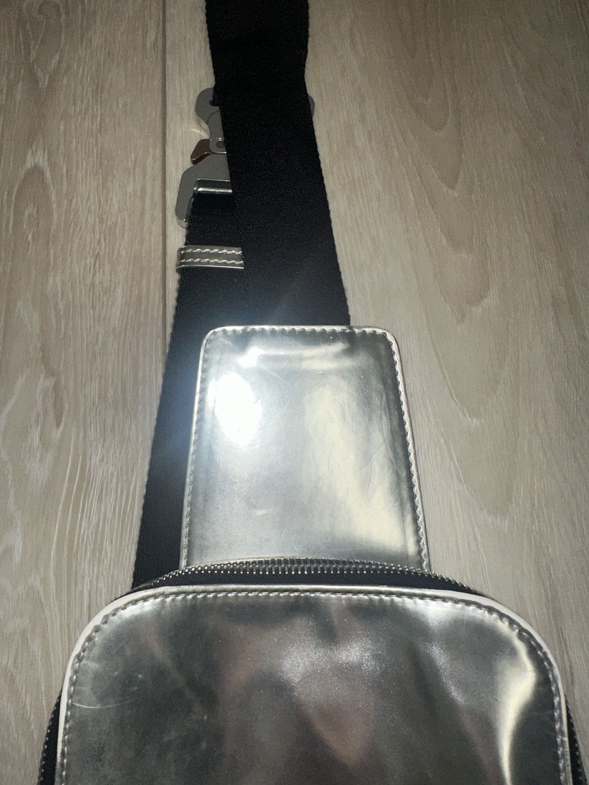 1017 ALYX 9SM × Alyx ALYX Cross Body Bag - Silver (Rare) Size ONE SIZE - 4 Thumbnail