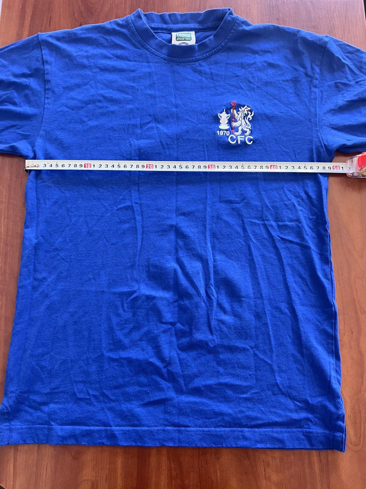 Other 1970/71 FC Chelsea Score Draw Remake Home Jersey Mens Blue M Size US M / EU 48-50 / 2 - 10 Thumbnail