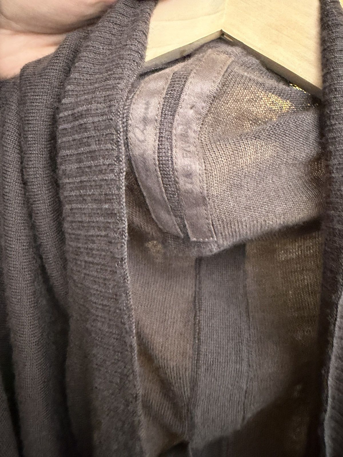 Rick Owens Rick Owens STAG FW 2008 Women’s Draped Cardigan Sweater Size M / US 6-8 / IT 42-44 - 11 Thumbnail