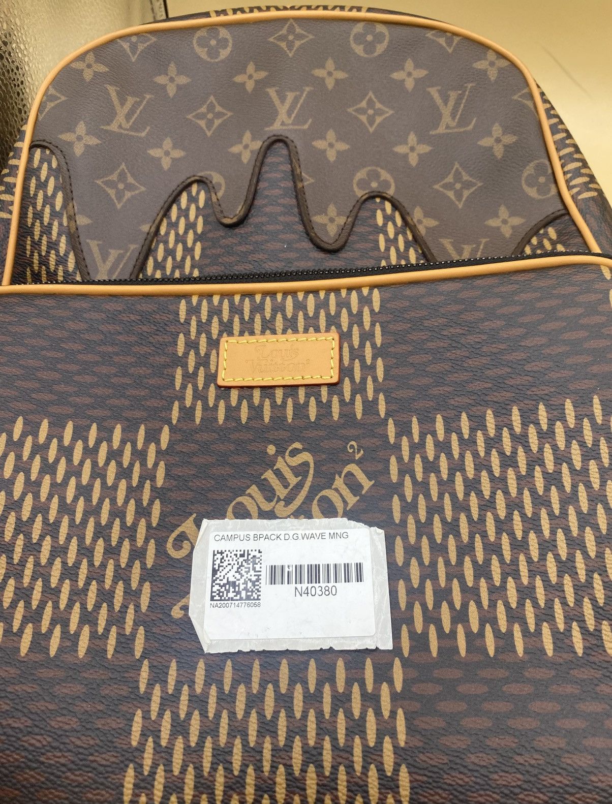 Louis Vuitton Louis Vuitton X Nigo Campus Backpack Size ONE SIZE - 9 Thumbnail