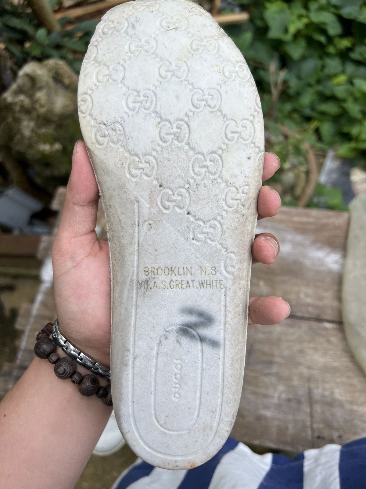 Gucci Gucci Ace 'Loved' 497090-DOPE0-9095 Size US 8 / EU 41 - 8 Thumbnail