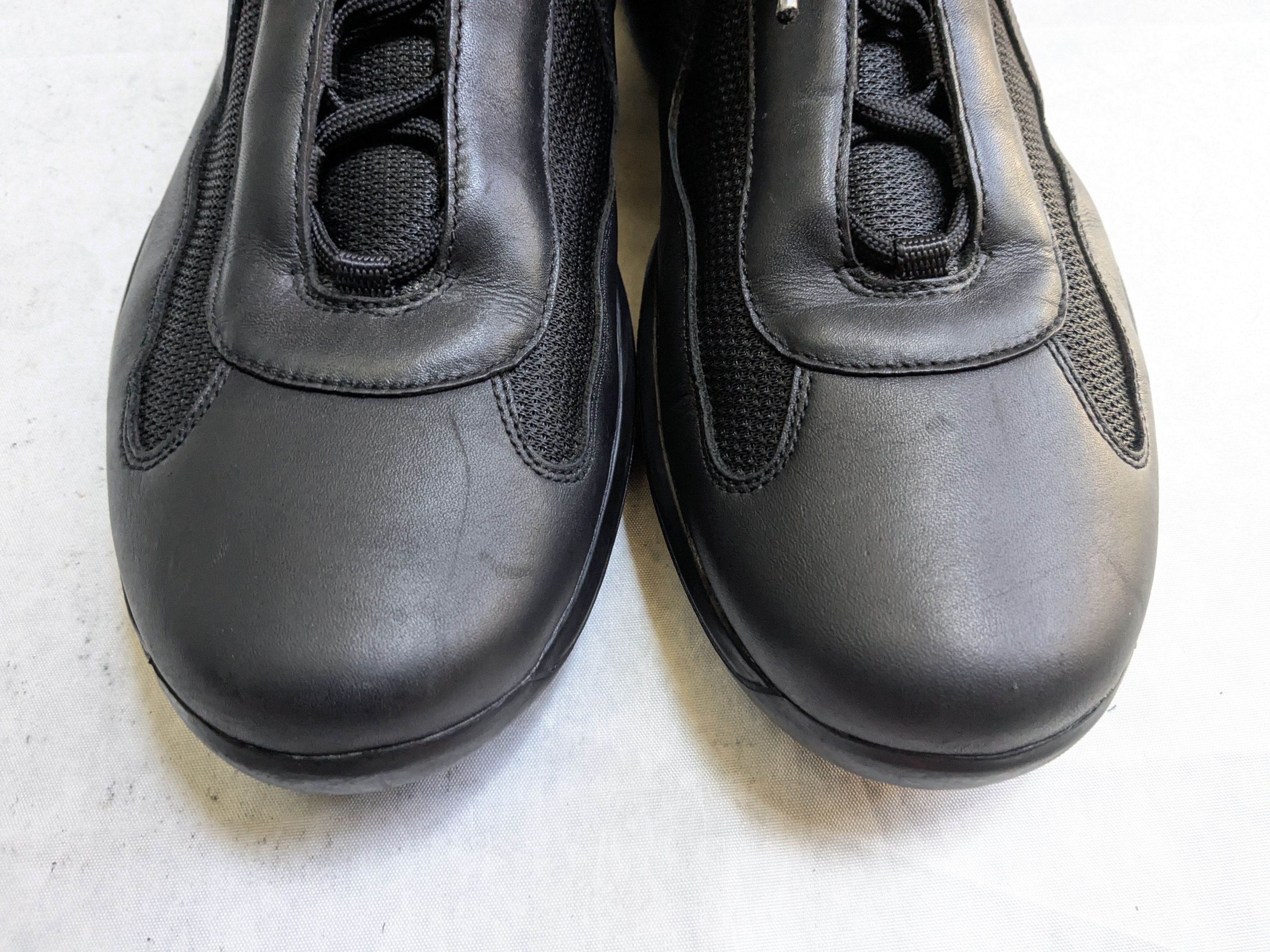 Prada Prada America's Cup Sneakers Black 14 Red Low Size US 14 / EU 47 - 3 Thumbnail