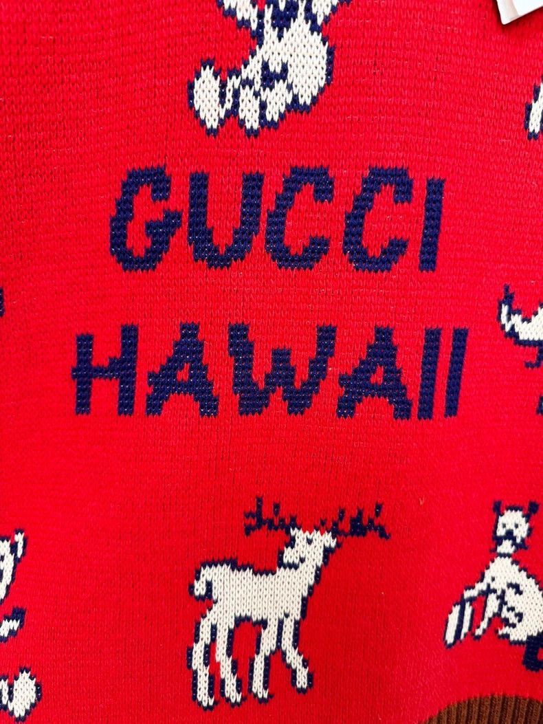 Gucci Gucci Red Knitted Vest with Tag-2505 Size XS / US 0-2 / IT 36-38 - 4 Thumbnail