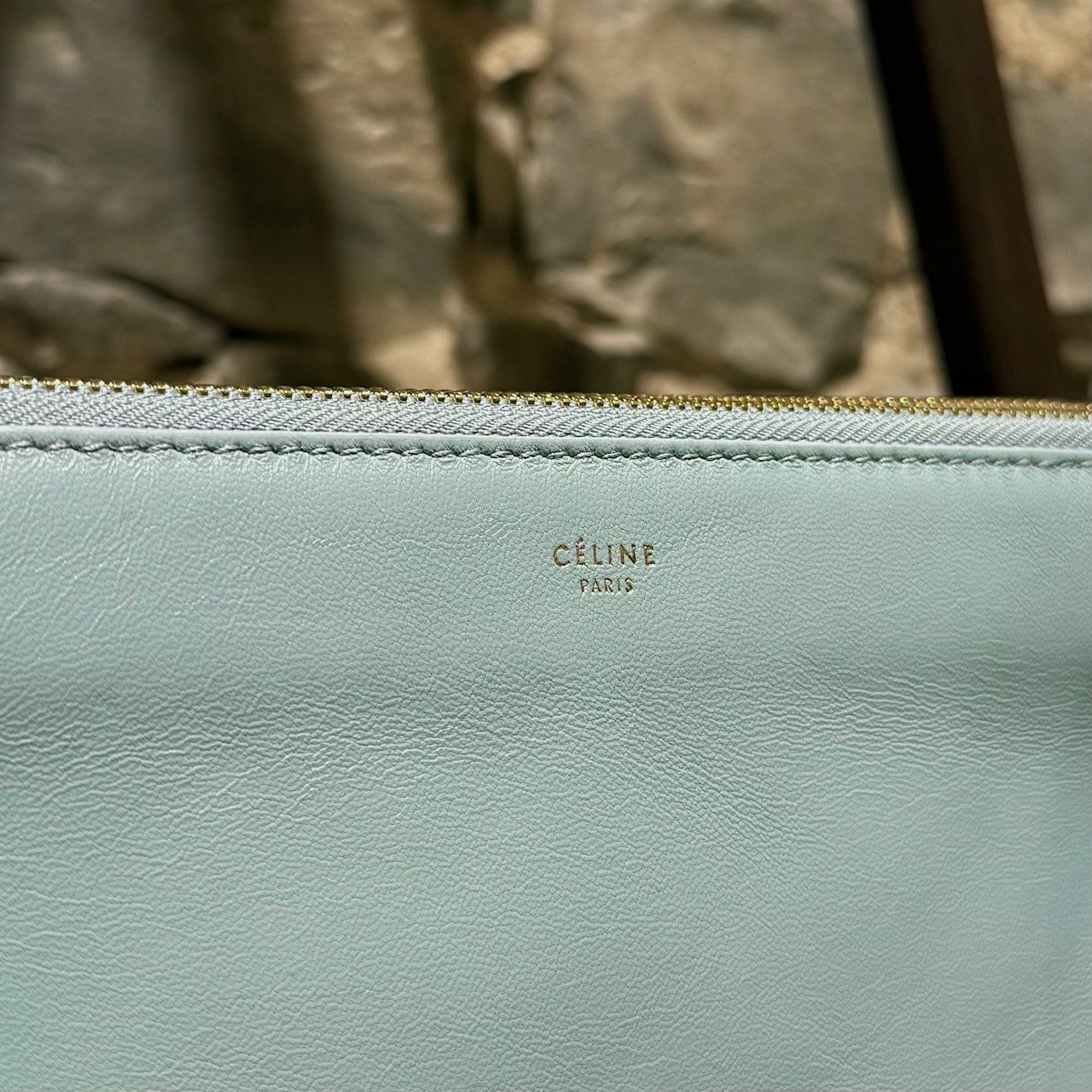 Celine Céline Light Blue Small Trio Crossbody Bag Size ONE SIZE - 13 Thumbnail