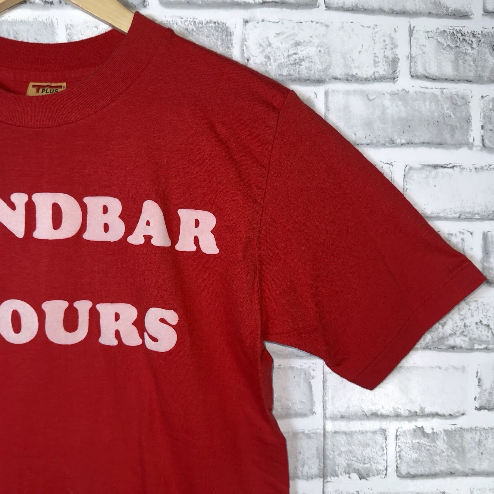 Vintage VINTAGE T Plus Red USA Theme Single Stitch Graphic Tee Men’s Large Size US L / EU 52-54 / 3 - 2 Thumbnail