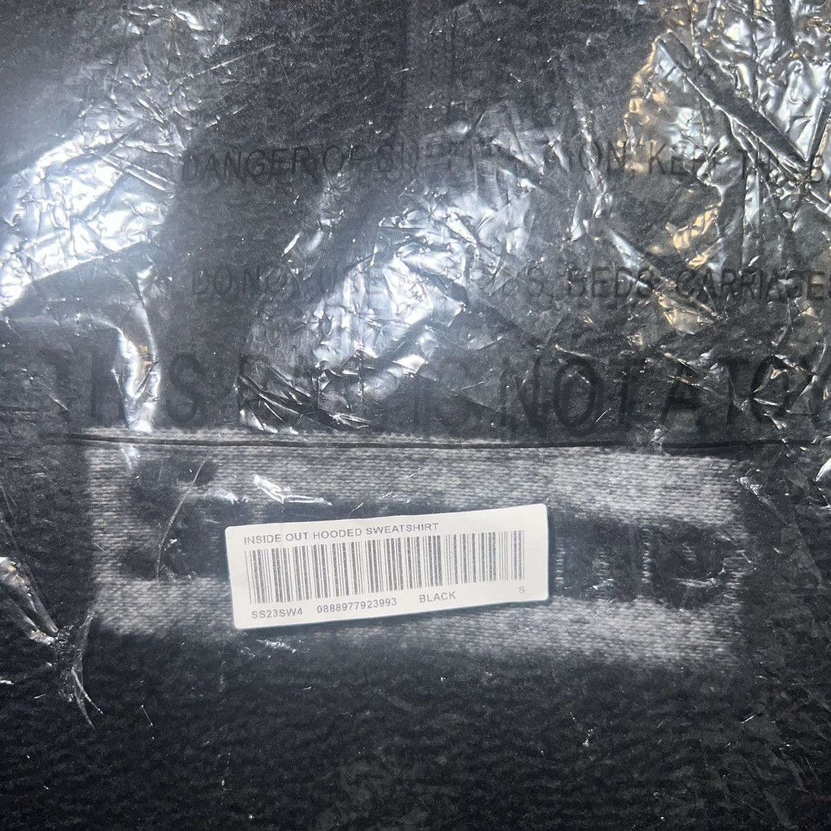 Supreme Supreme Inside out Box Logo Hooded Sweatshirt Black Size: S Size US S / EU 44-46 / 1 - 5 Thumbnail