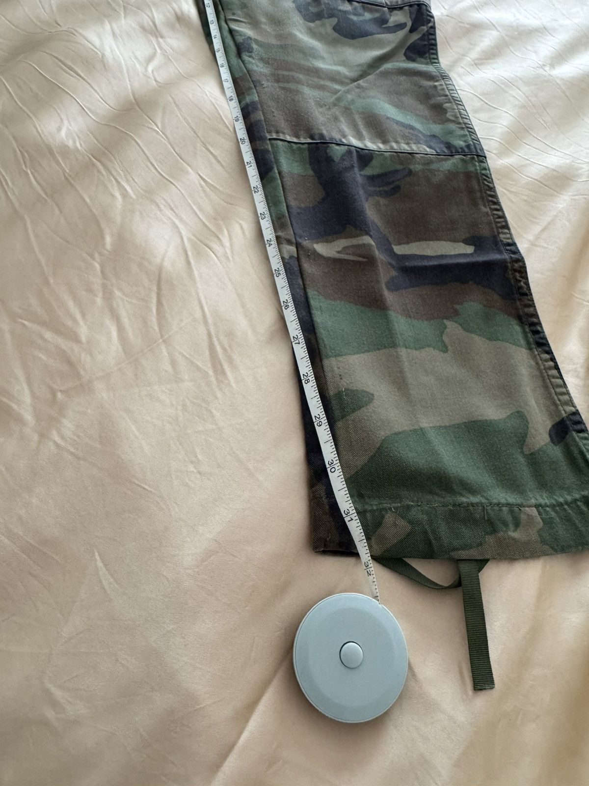 Vintage Camo Army Cargo Pocket Pants Sz M Size US 32 / EU 48 - 8 Thumbnail