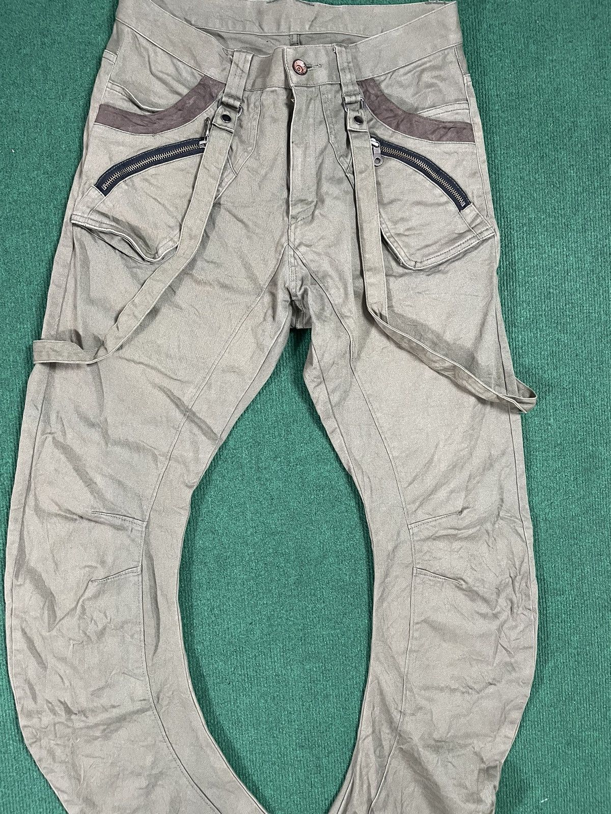 PPFM Vintage Twisted Leg Multi-pockets PPFM Pants Size US 31 - 3 Thumbnail