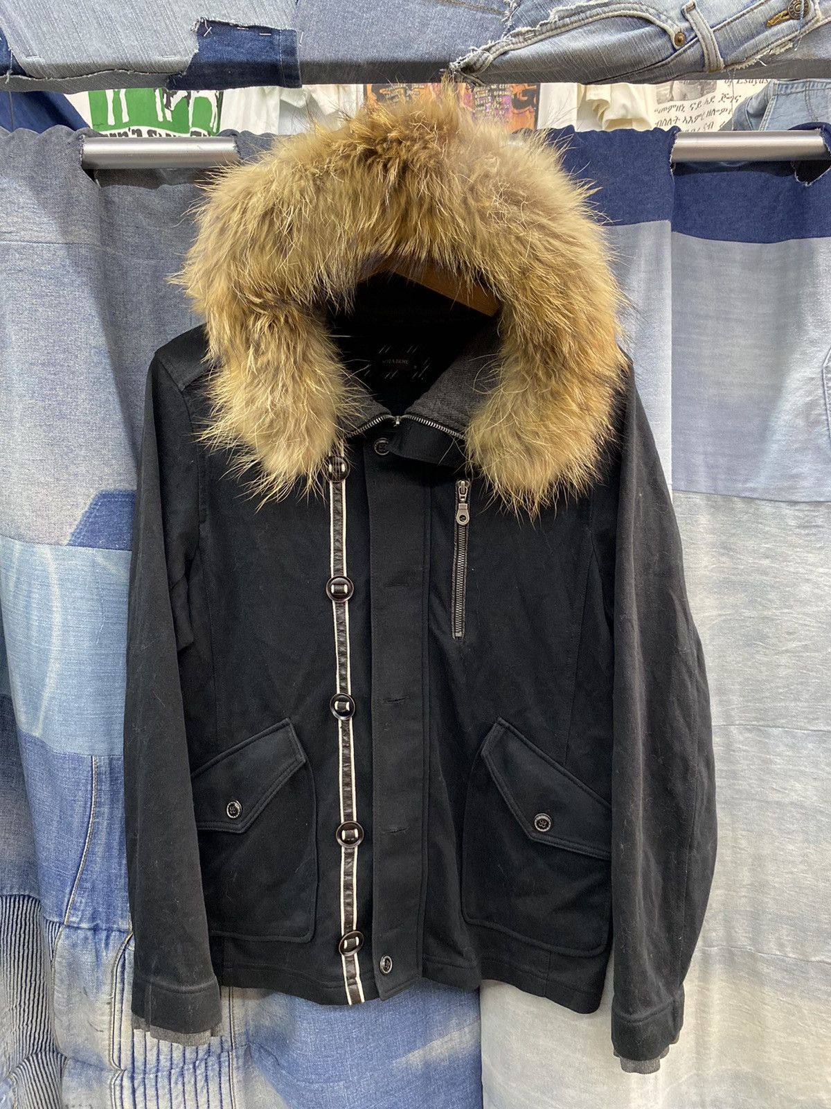 If Six Was Nine × Japanese Brand × Le Grande Bleu (L.G.B.) fur hoodie nota bene japanese brand ifsx lgb style Size US M / EU 48-50 / 2 - 1 Thumbnail