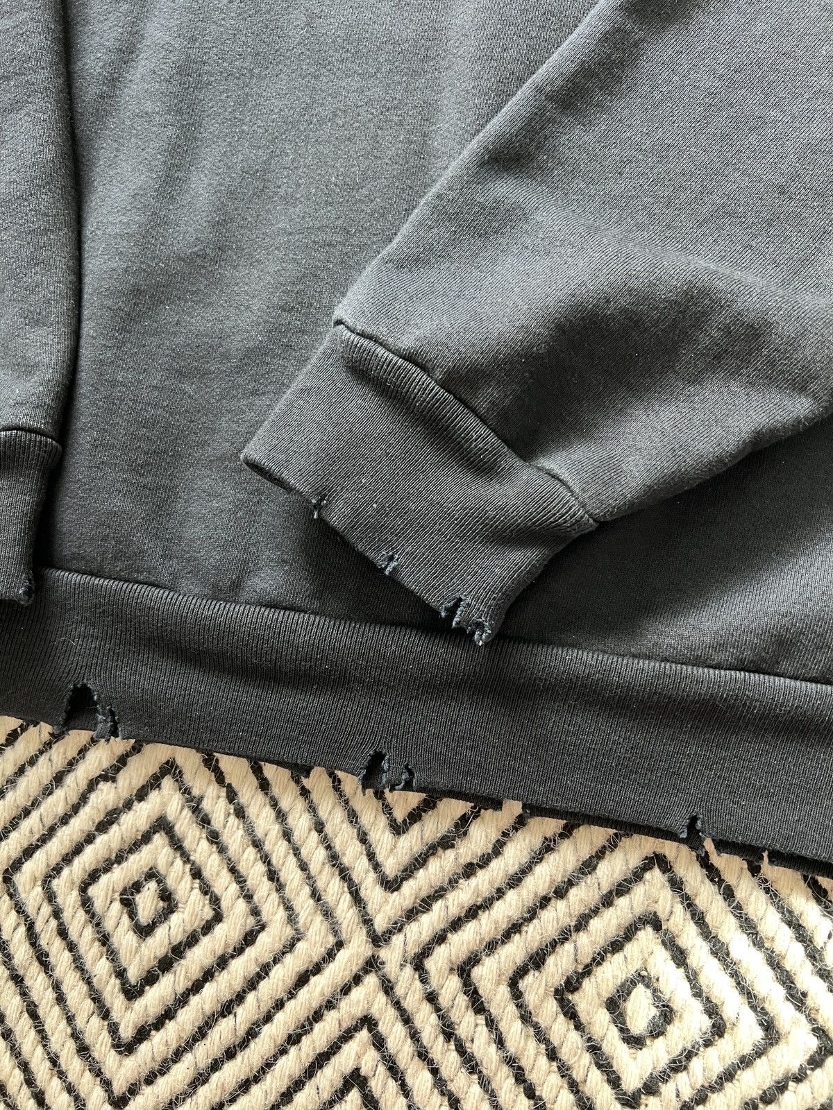 DRIFTER ✅ DRIFTER Crewneck Sweatshirt Black Vintage #Maison Margiela Size US M / EU 48-50 / 2 - 4 Thumbnail