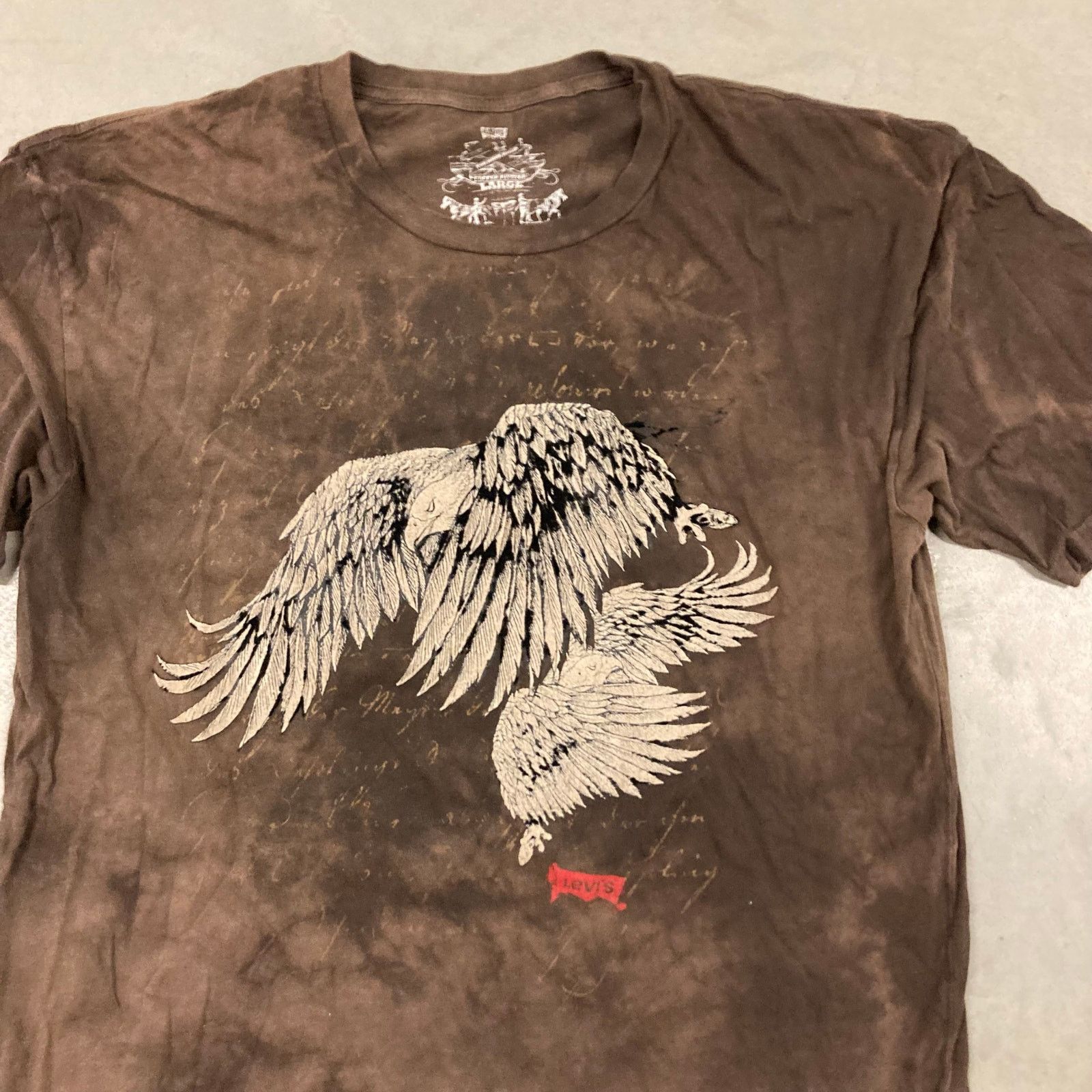 Levi's × Vintage Y2K Levi’s faded T-Shirt Size US L / EU 52-54 / 3 - 3 Thumbnail