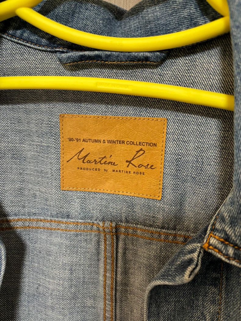 Martine Rose Martine Rose Men's denim windbreaker Size US S / EU 44-46 / 1 - 3 Thumbnail