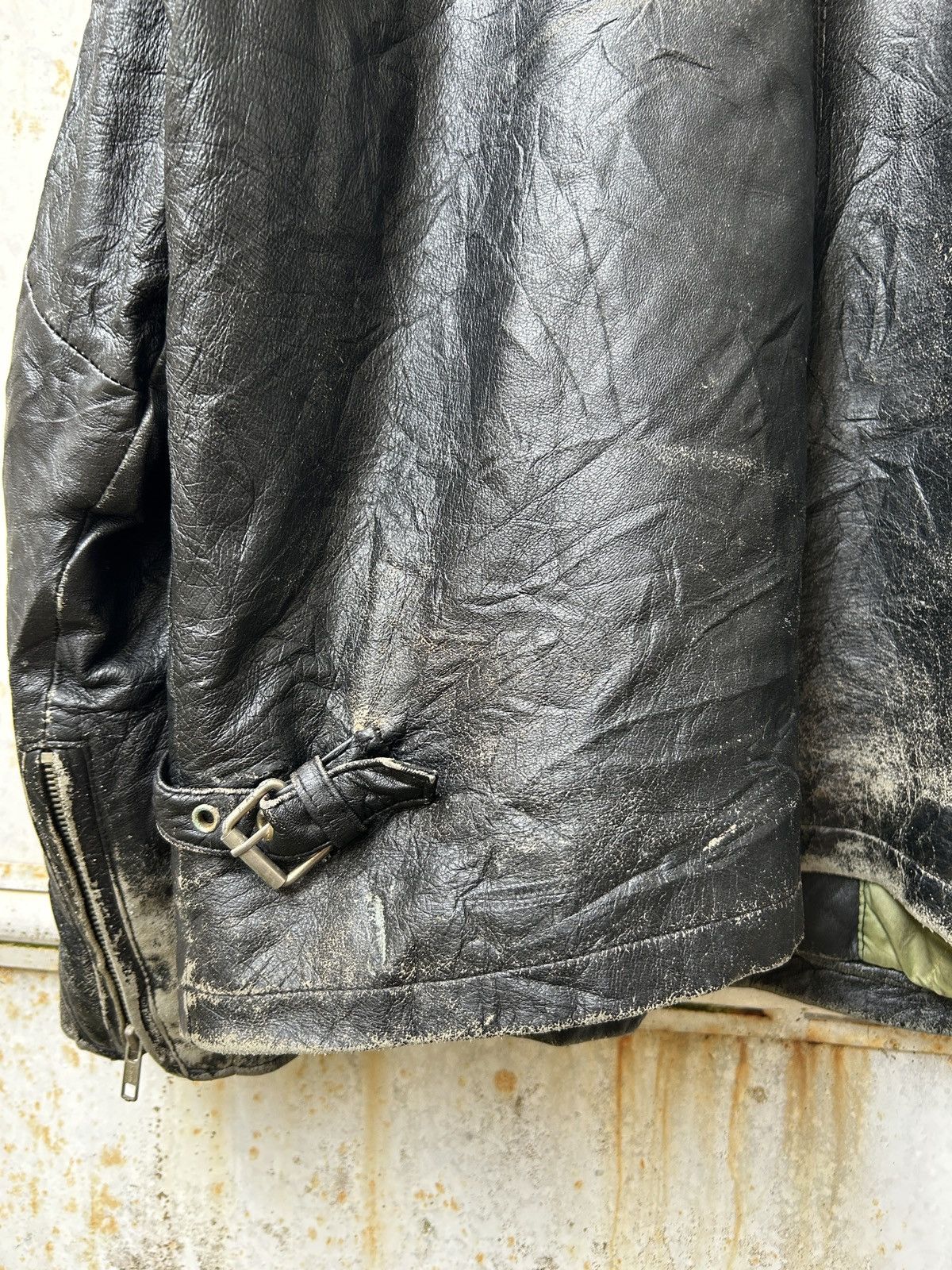 Marlboro Vintage Marlboro Lamb Leather Jacket Bomber Size US M / EU 48-50 / 2 - 10 Thumbnail