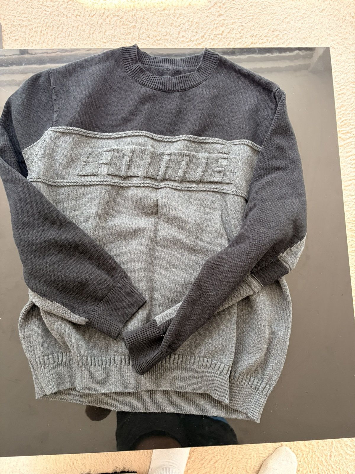 Supreme Aime Leon Dore Colorblock Sweater Size US XL / EU 56 / 4 - 1 Thumbnail