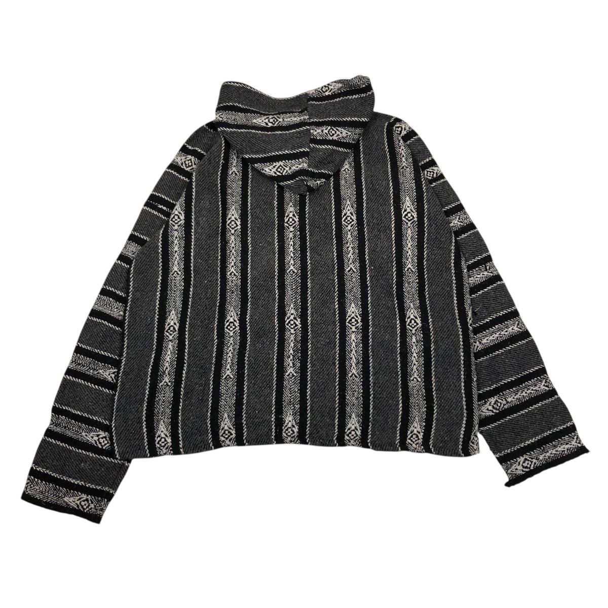 Vintage 🔥VINTAGE PULL OVER HOODIE NAVAJO DESIGN TEJIDOS EL ESFUERZO Size US M / EU 48-50 / 2 - 2 Thumbnail