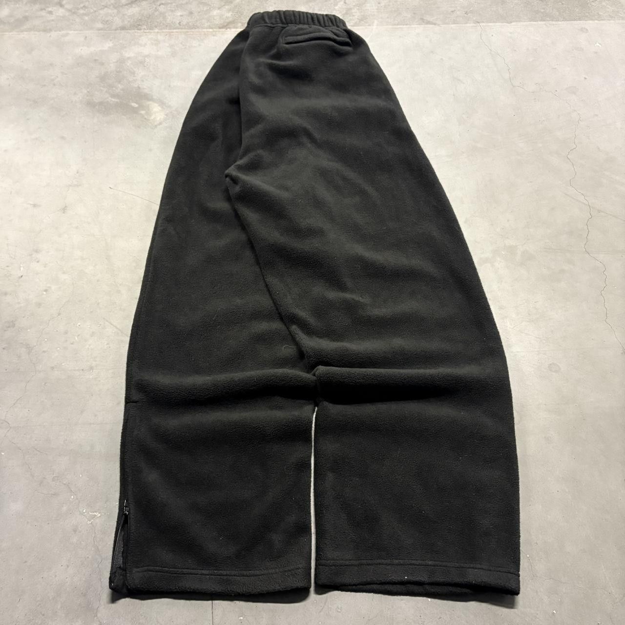 Vintage Crazy Vintage Y2K/2000s Baggy Black Leg Zipper Sweatpants! Size US 36 / EU 52 - 6 Thumbnail