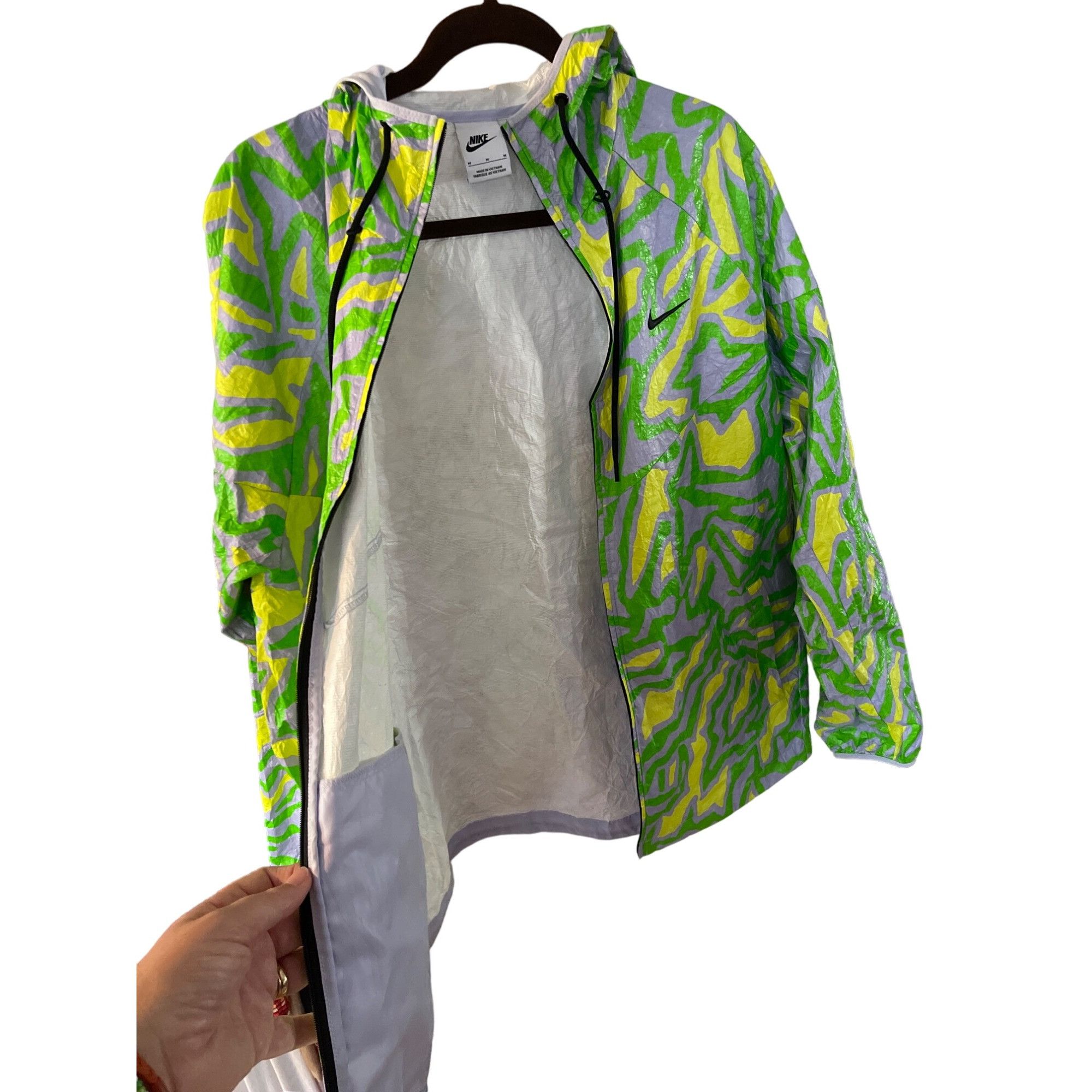 Nike Nike Men's Swoosh Itax Multicolor Lightweight Windbreaker Ja Size US M / EU 48-50 / 2 - 11 Thumbnail
