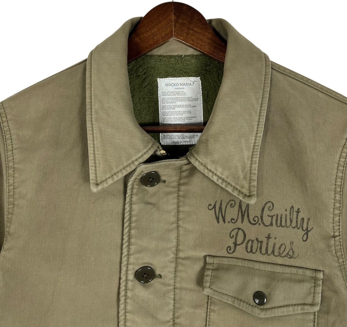 Wacko Maria VINTAGE WACKO MARIA DECK JACKET Size US M / EU 48-50 / 2 - 6 Thumbnail