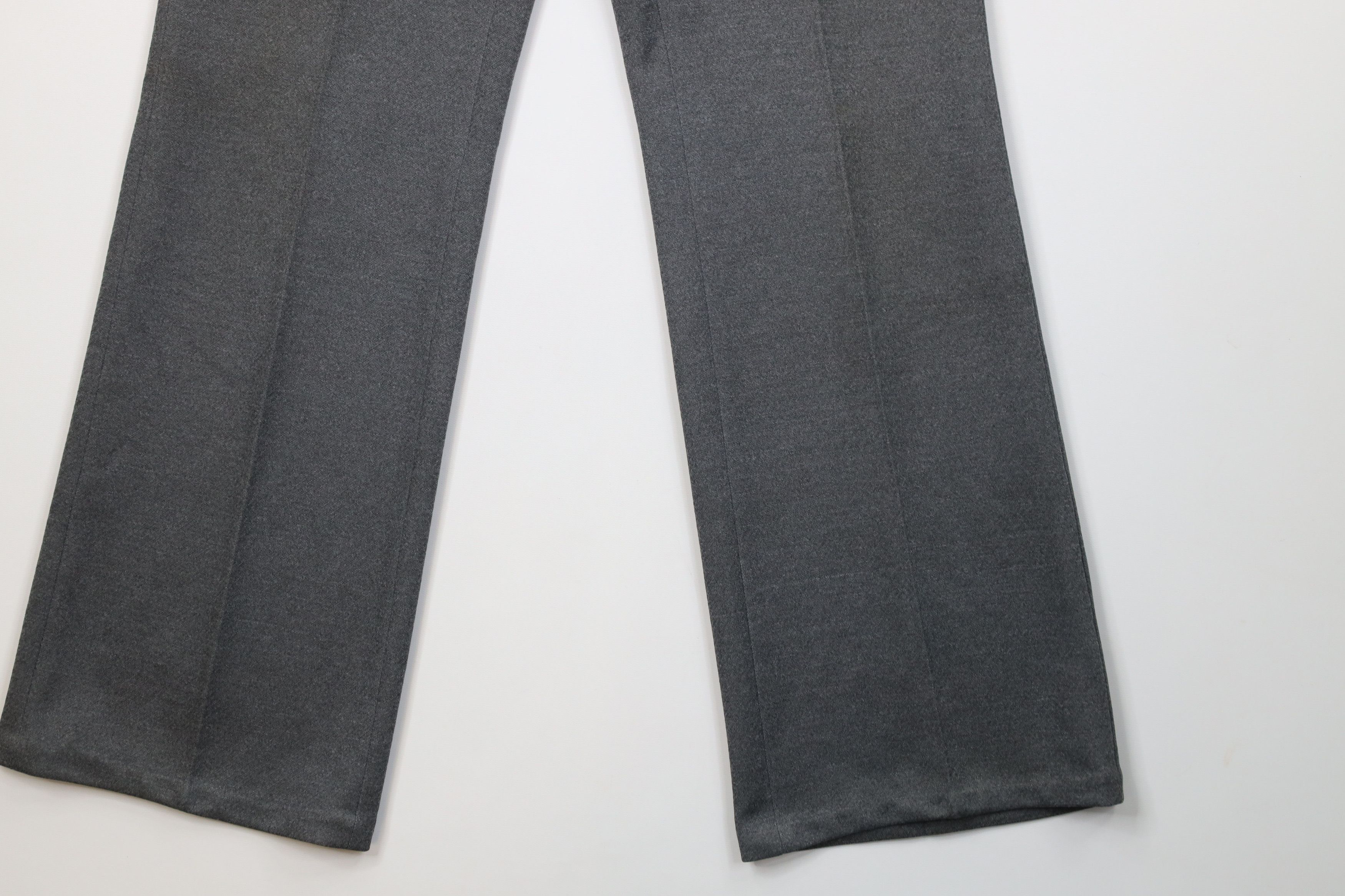 Vintage Vintage 70s Streetwear Wide Leg Chino Pants Gray USA Size US 28 / EU 44 - 4 Thumbnail