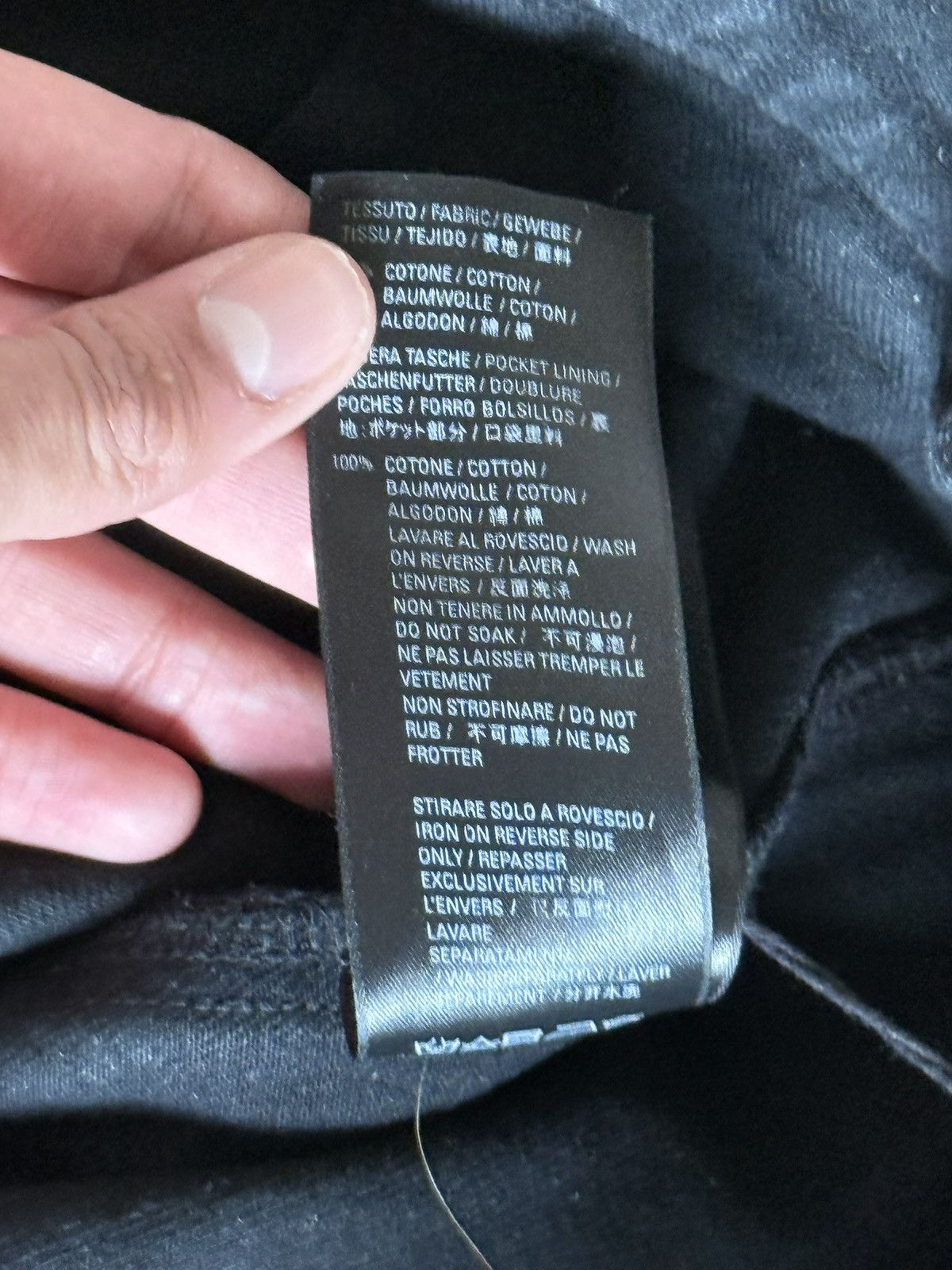 Balenciaga Balenciaga Raver Baggy Fit Japanese Denim Pants (Size 32) Size US 32 / EU 48 - 12 Thumbnail