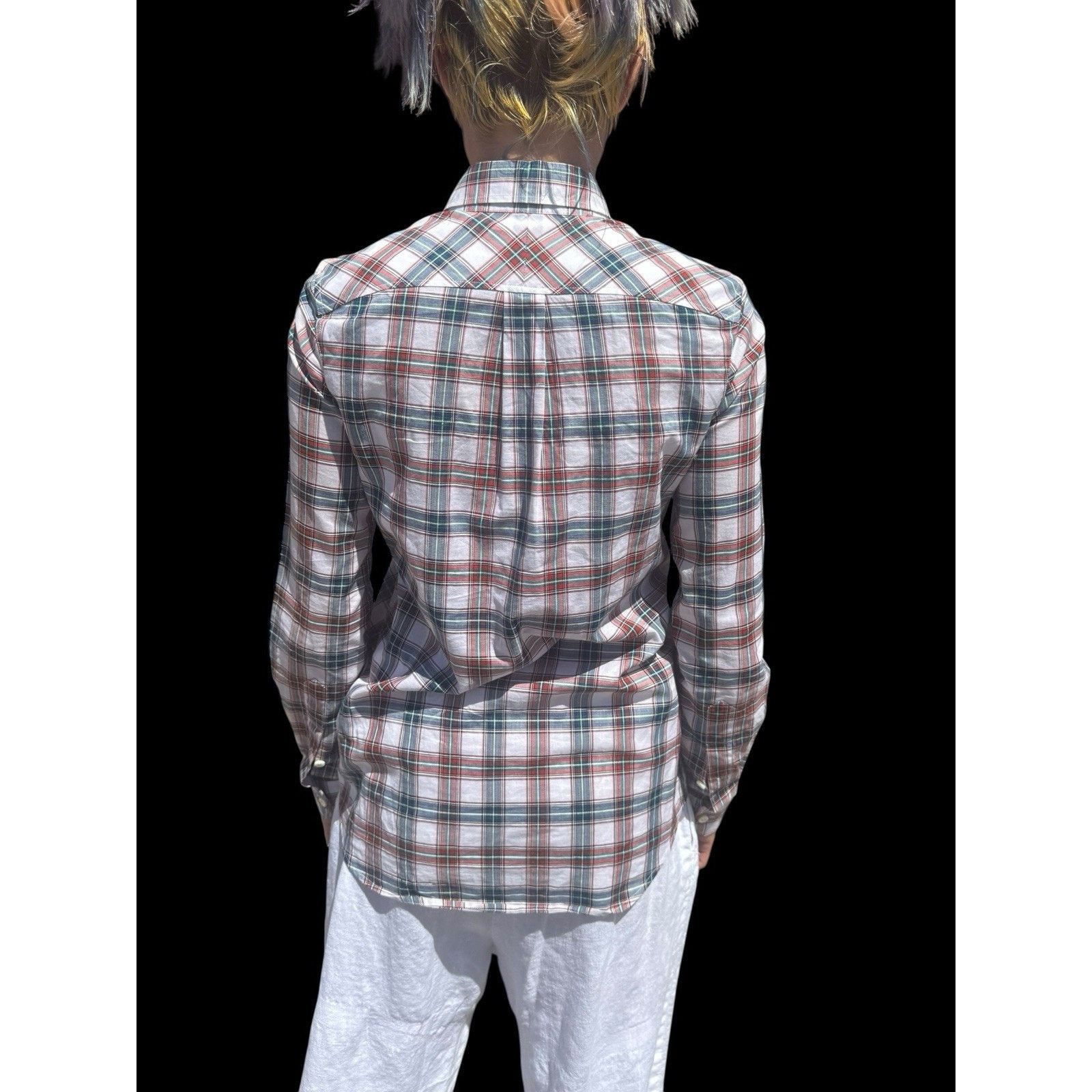 Dsquared2 DSQUARED2 Small Italian Plaid Button Down Shirt Size S / US 4 / IT 40 - 4 Thumbnail