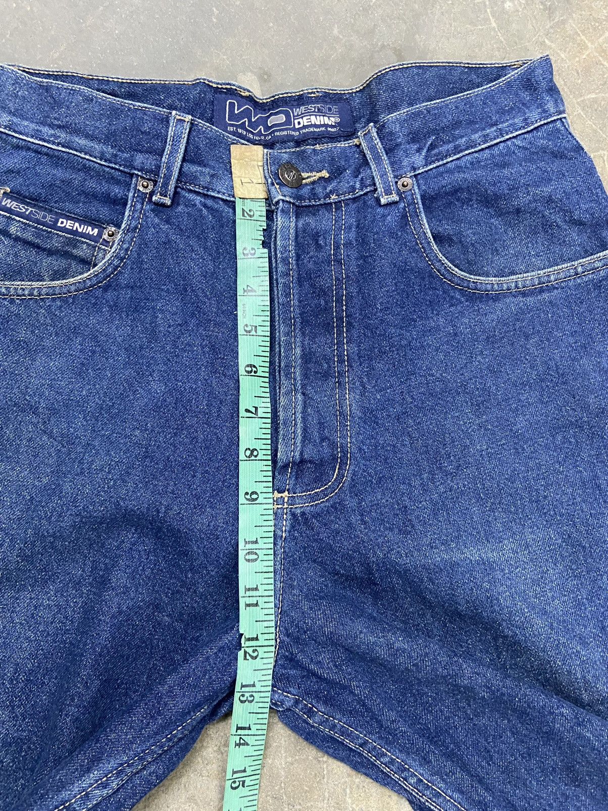 JNCO 🔥 Baggy🔥Vintage Westside Denim jeans baggy street wear Size US 31 - 16 Thumbnail