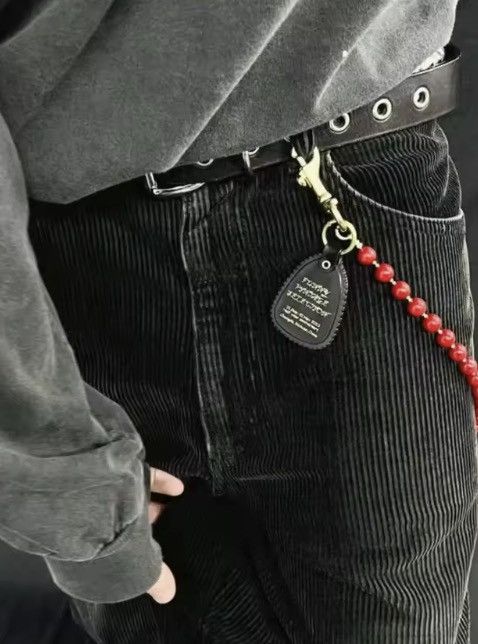 Jewelry Y2K Red Bead Wallet Chain - Cyber Gorpcore Size ONE SIZE - 4 Thumbnail