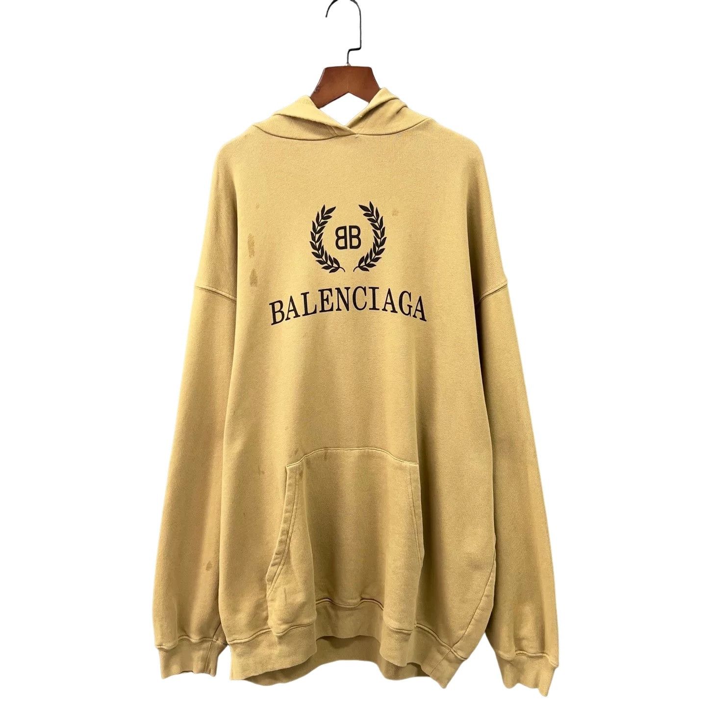 Balenciaga Balenciaga Wheat Ear Logo Hoodie Size XS Size US XS / EU 42 / 0 - 1 Thumbnail