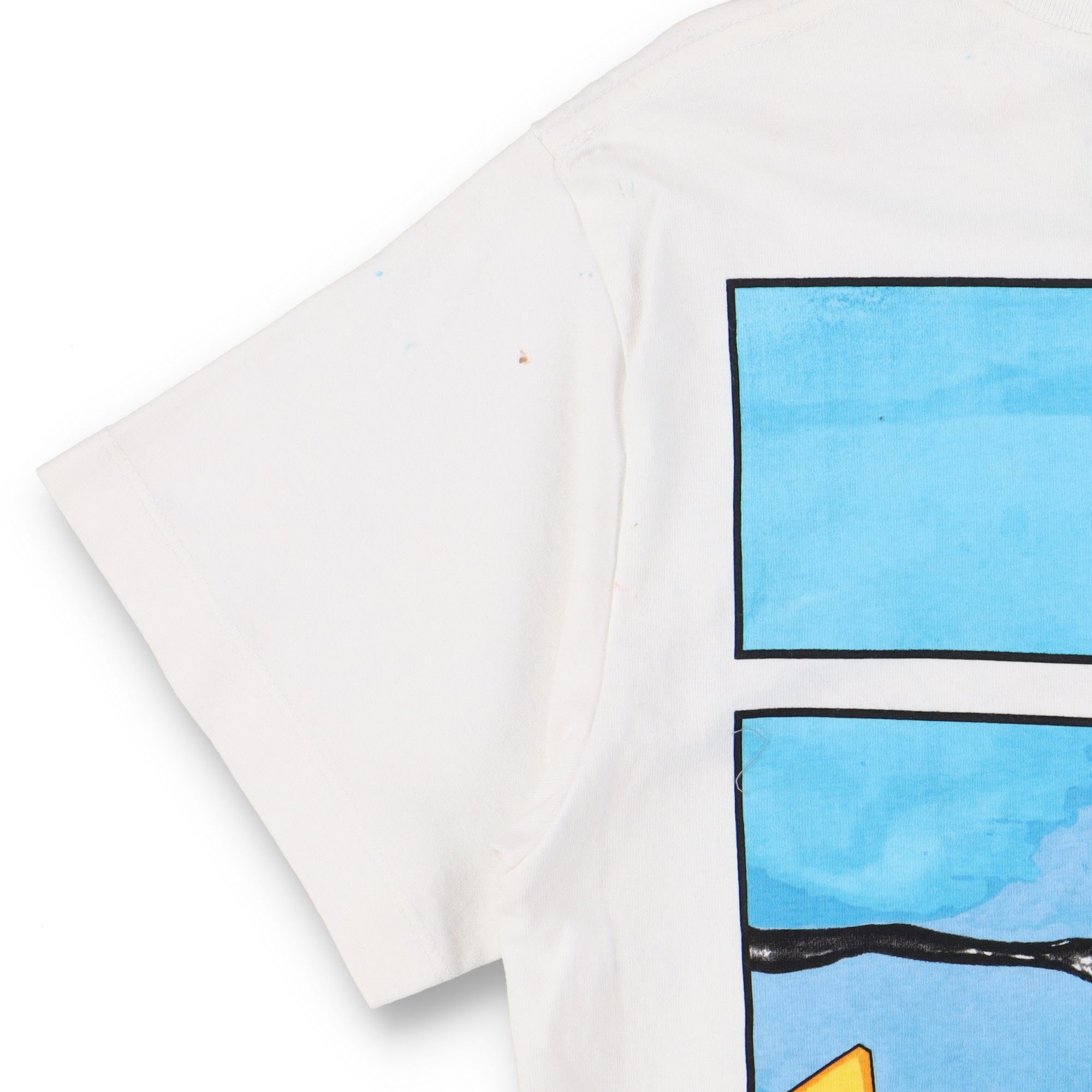 Off-White White Dondi Demon Graffiti Logo T-Shirt Size M / US 6-8 / IT 42-44 - 15 Thumbnail