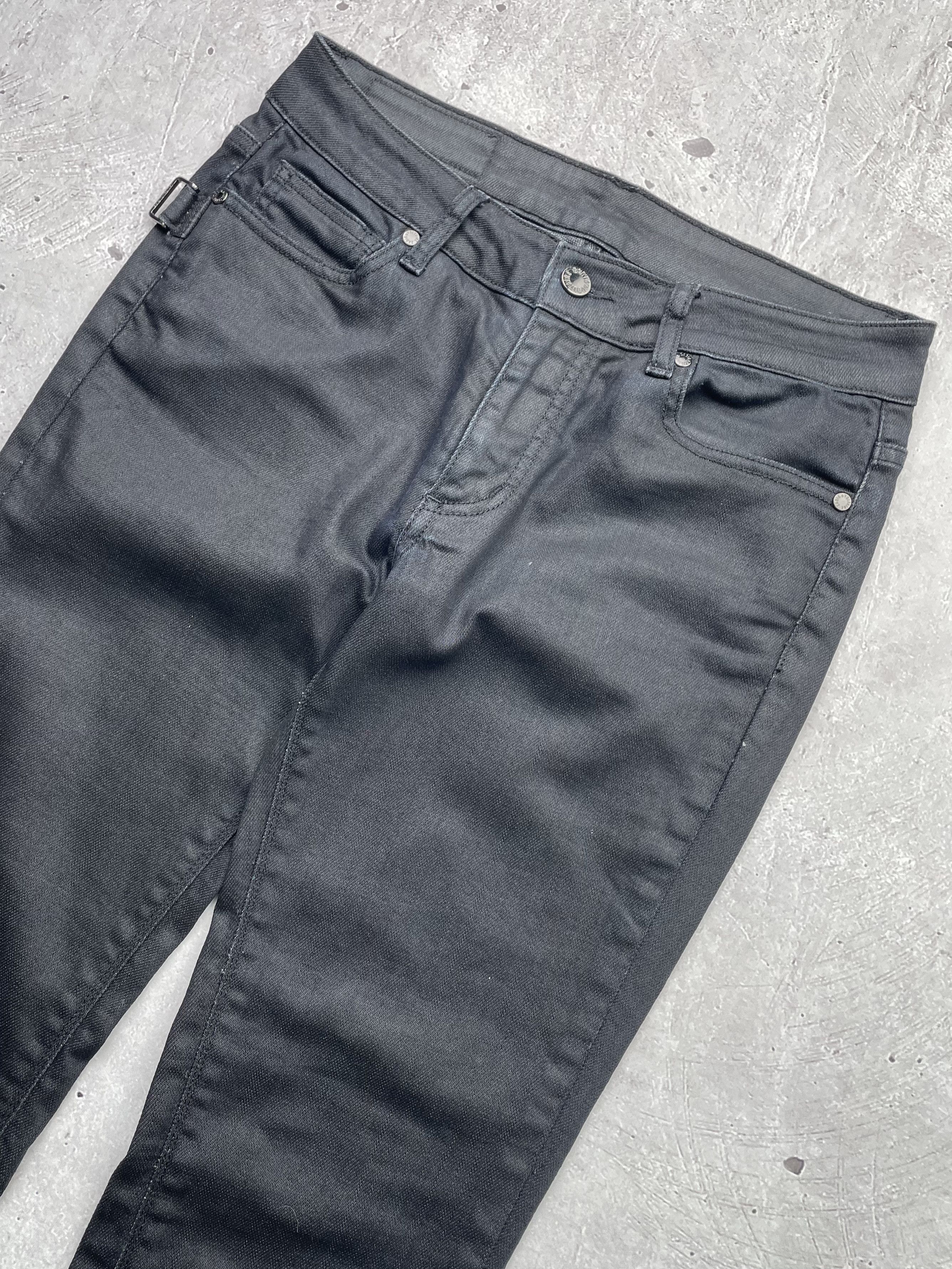 Zadig & Voltaire Zadig & Voltaire Vintage Waxed Darkside Noir Jeans Size 27" / US 4 / IT 40 - 2 Thumbnail
