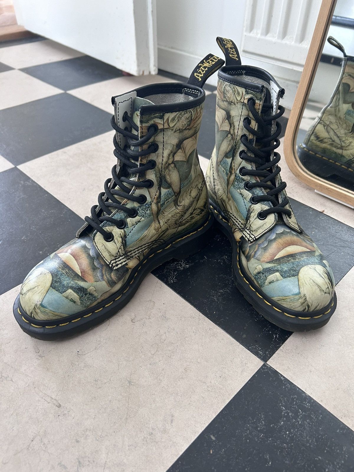 Dr. Martens Rare Doc Martens William Blake Size US 7 / IT 37 - 3 Thumbnail