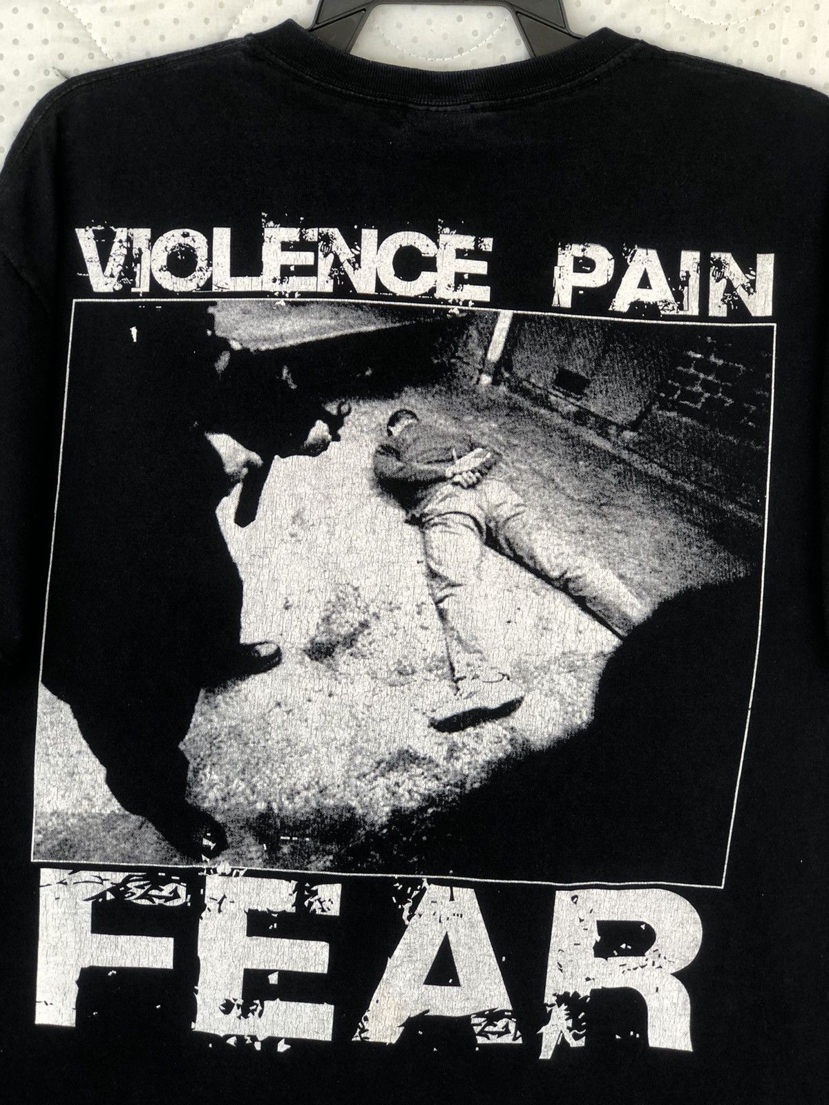 Band Tees Vintage HARMS WAY Straight Edge Hardcore Band Size US XL / EU 56 / 4 - 3 Thumbnail